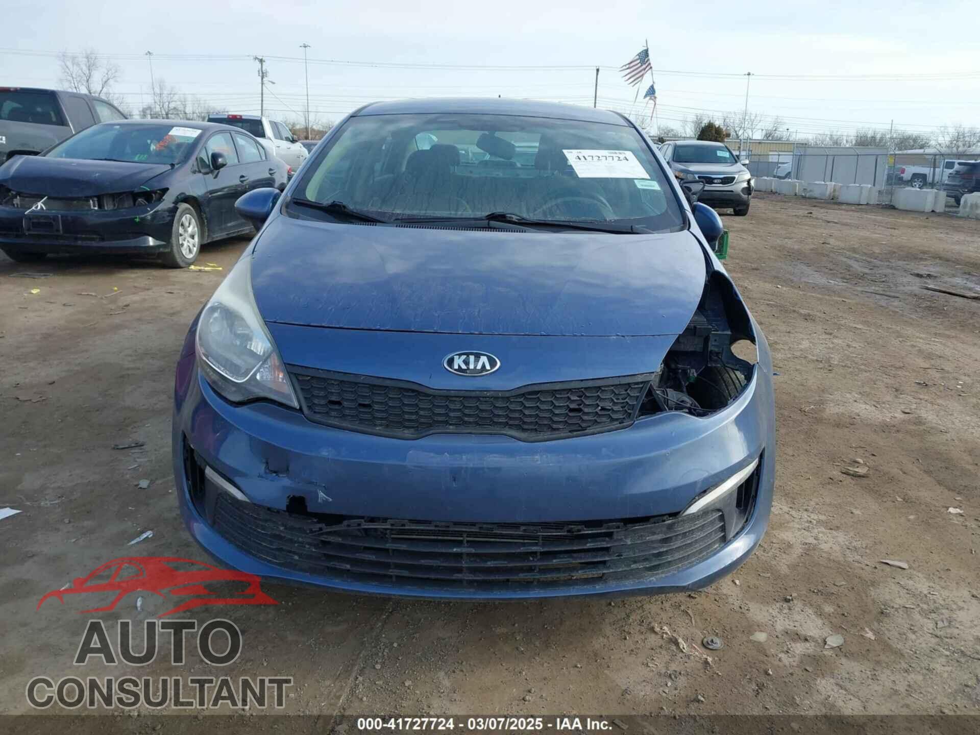 KIA RIO 2016 - KNADM4A32G6547054
