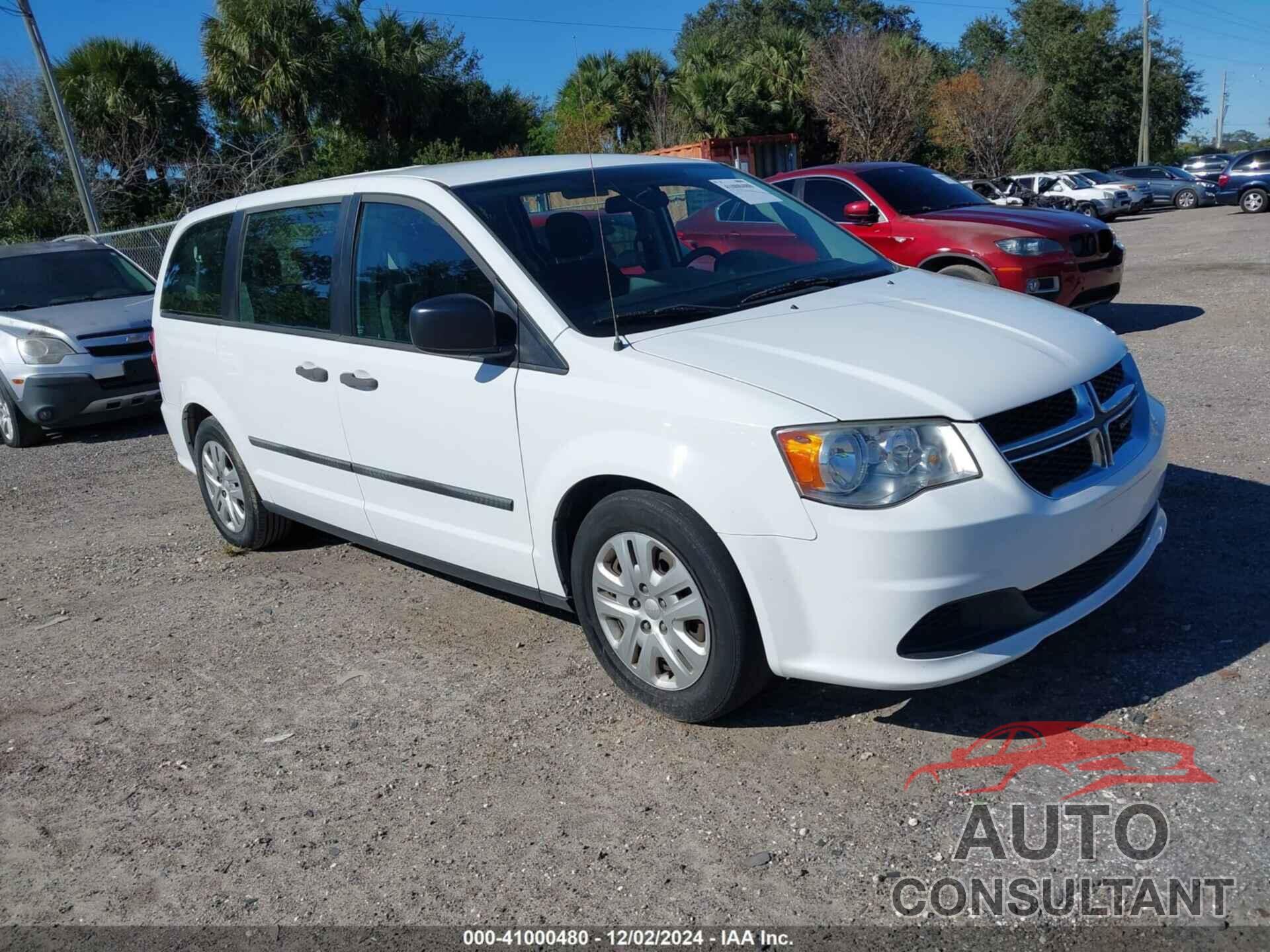 DODGE GRAND CARAVAN 2016 - 2C4RDGBG2GR118338
