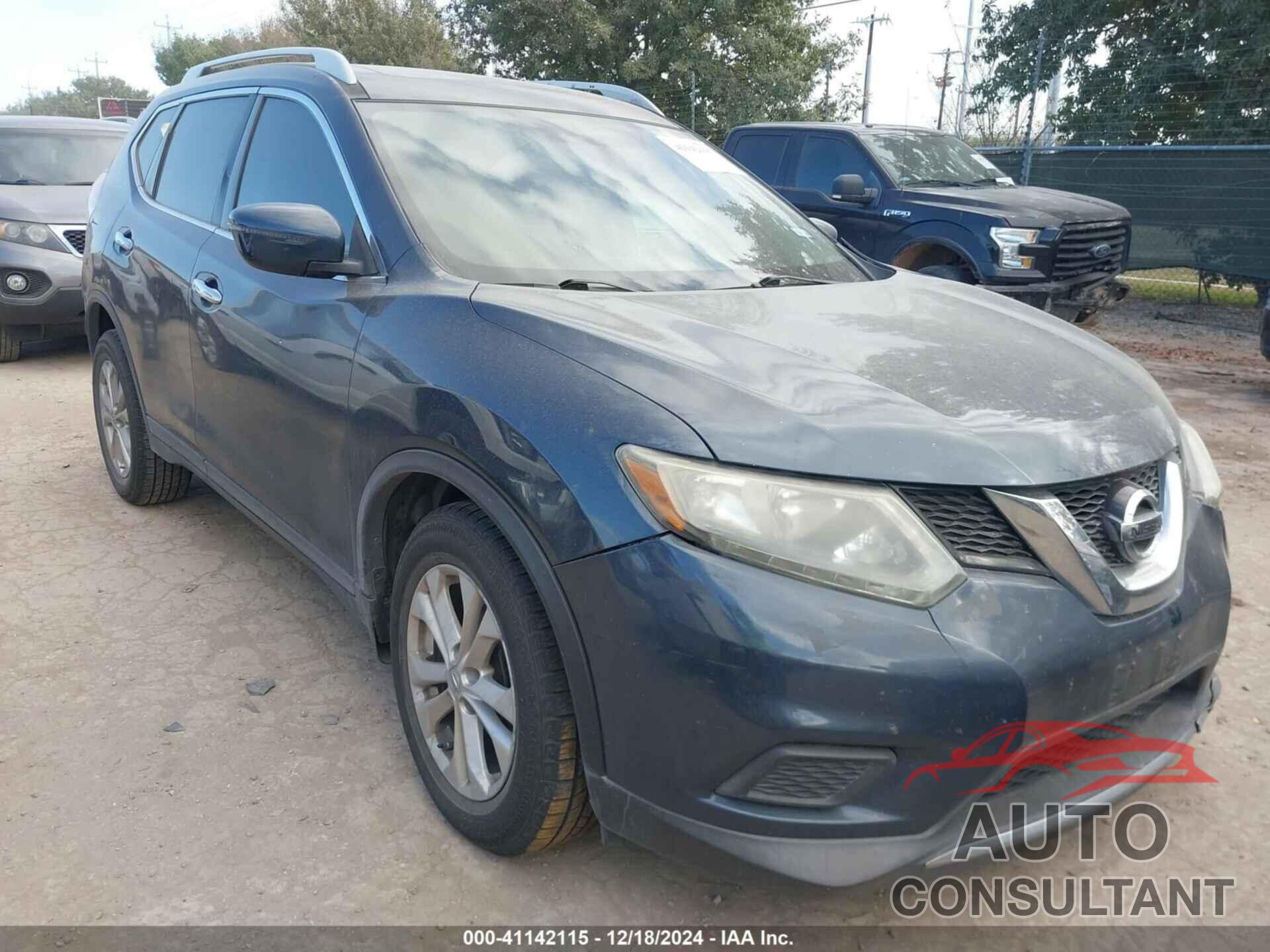 NISSAN ROGUE 2016 - 5N1AT2MT0GC882366