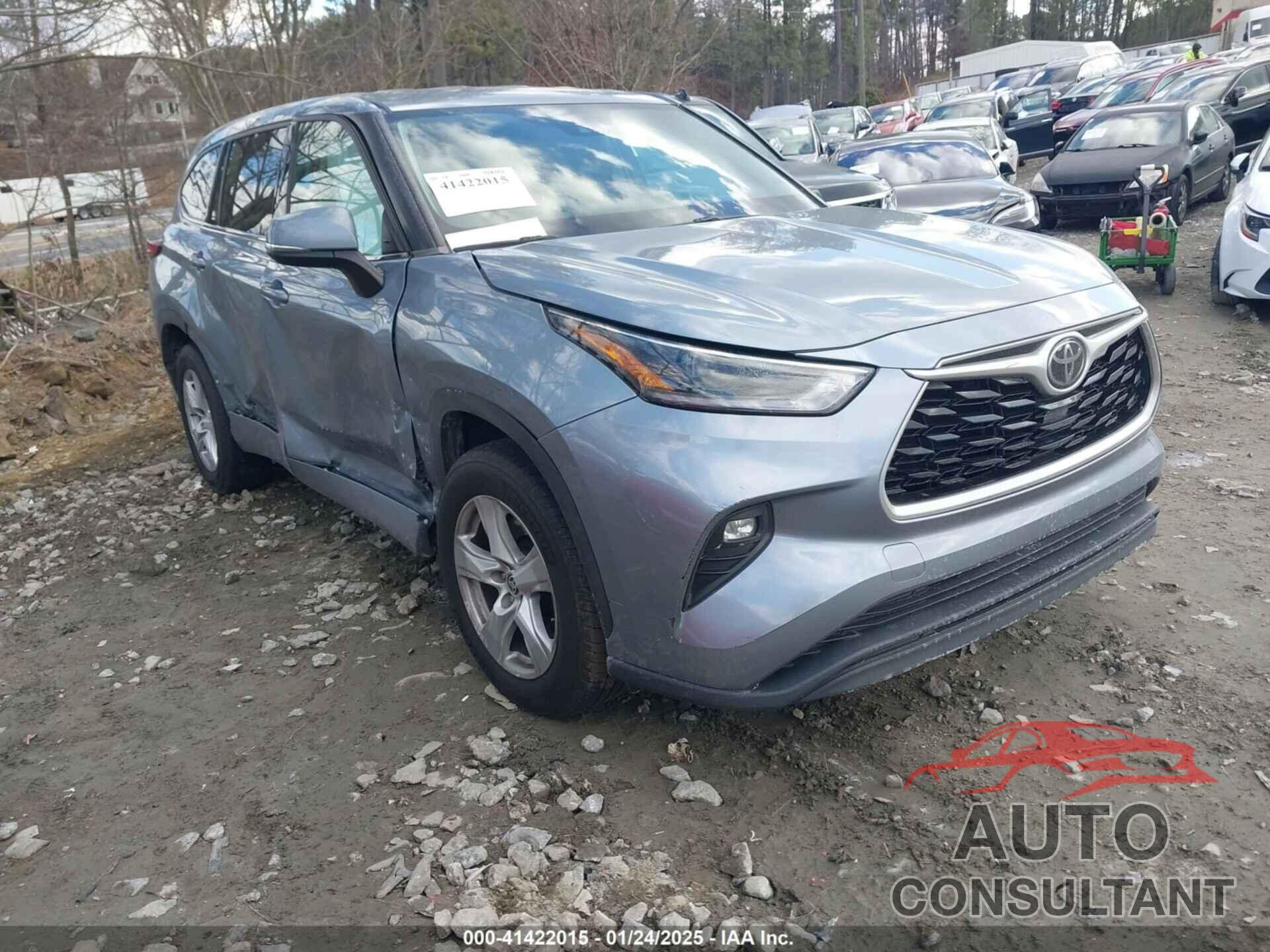 TOYOTA HIGHLANDER 2021 - 5TDZZRAH2MS057017