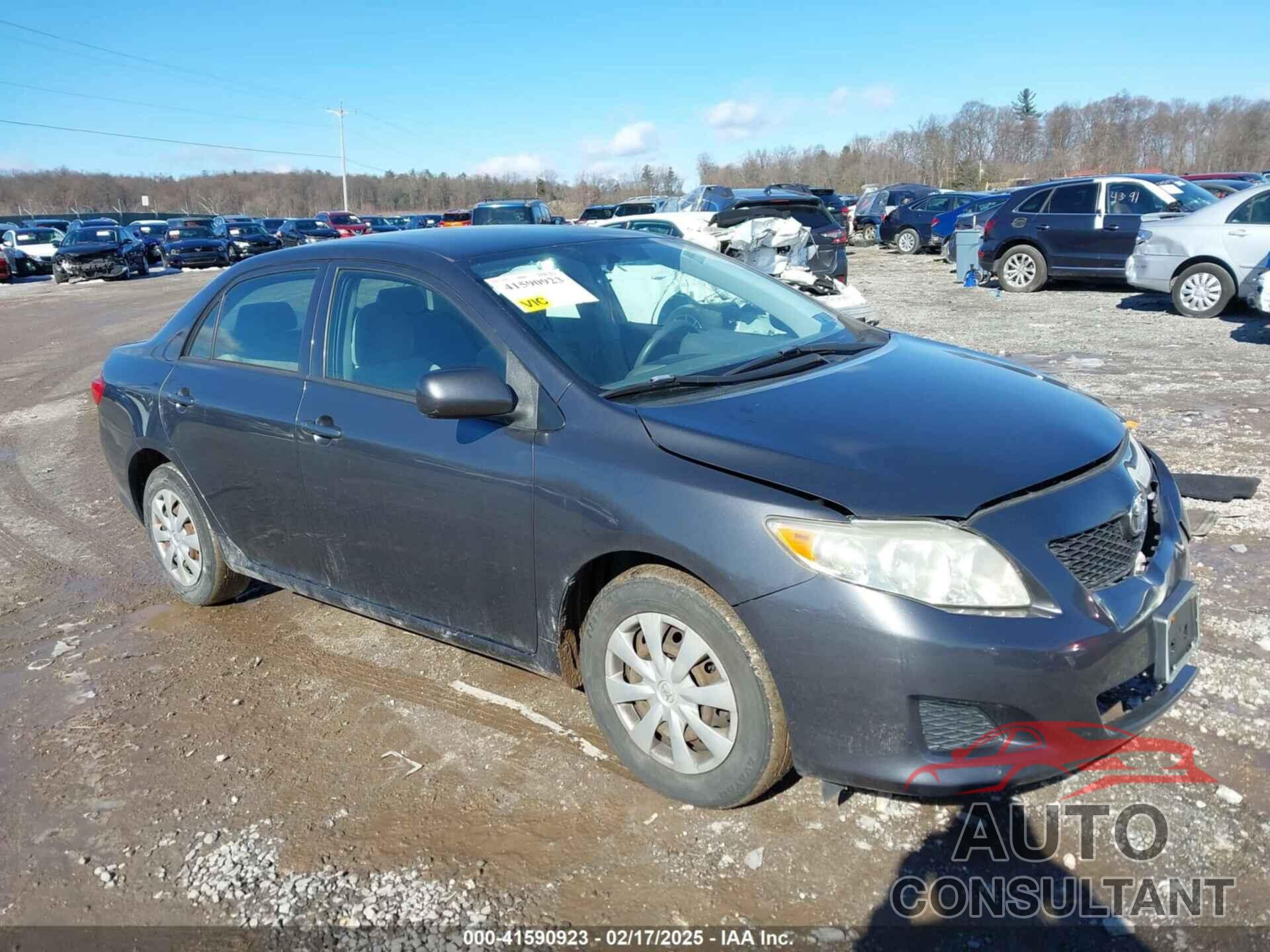 TOYOTA COROLLA 2009 - JTDBL40E499070662