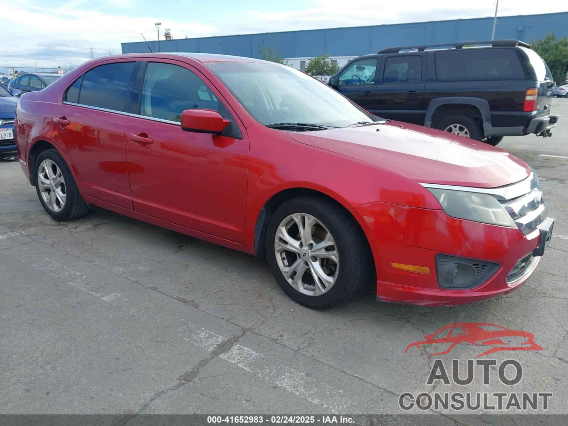 FORD FUSION 2012 - 3FAHP0HA3CR274606