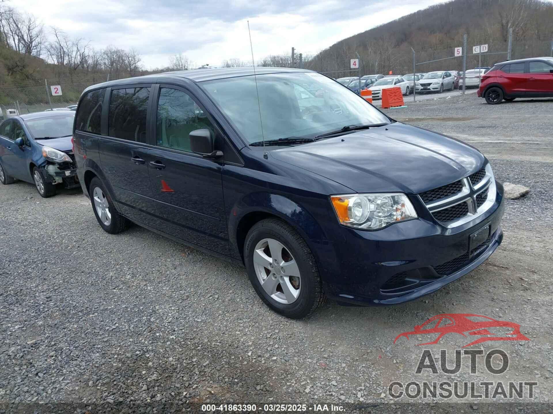 DODGE GRAND CARAVAN 2013 - 2C4RDGBGXDR571537