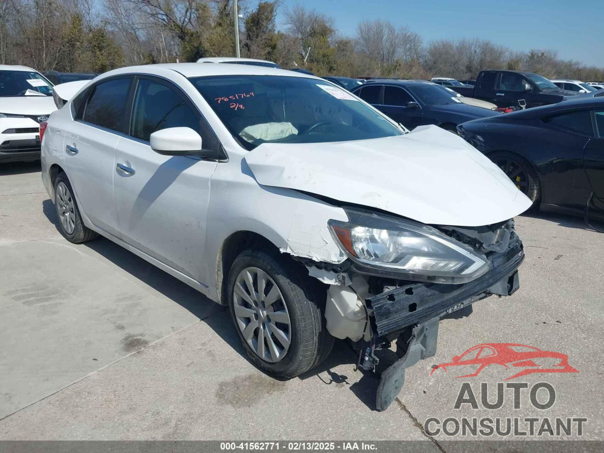 NISSAN SENTRA 2017 - 3N1AB7AP2HY345635