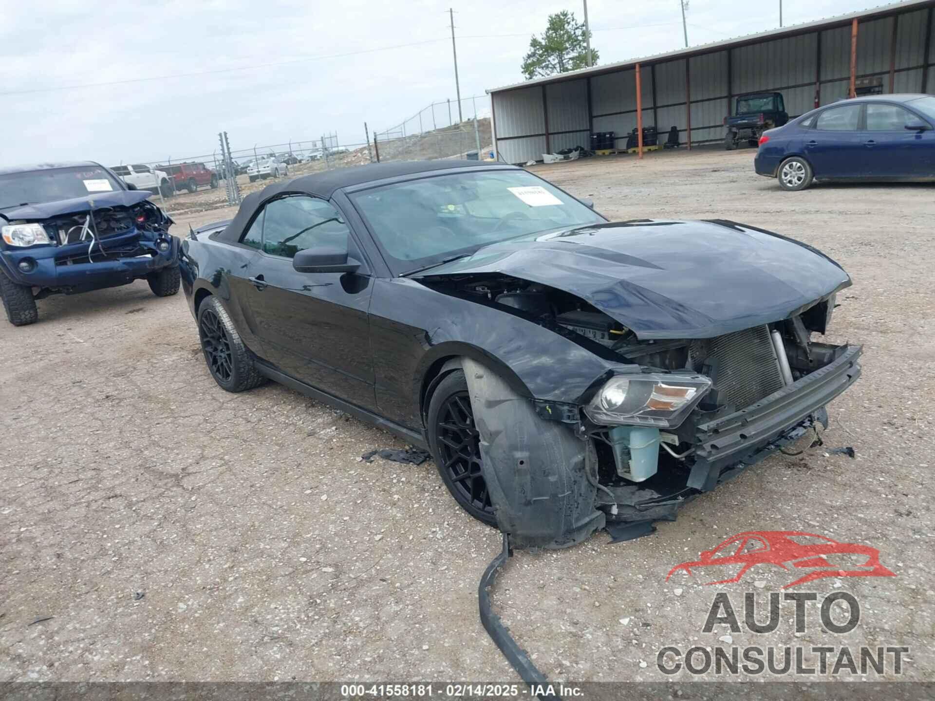 FORD MUSTANG 2012 - 1ZVBP8EM2C5286789