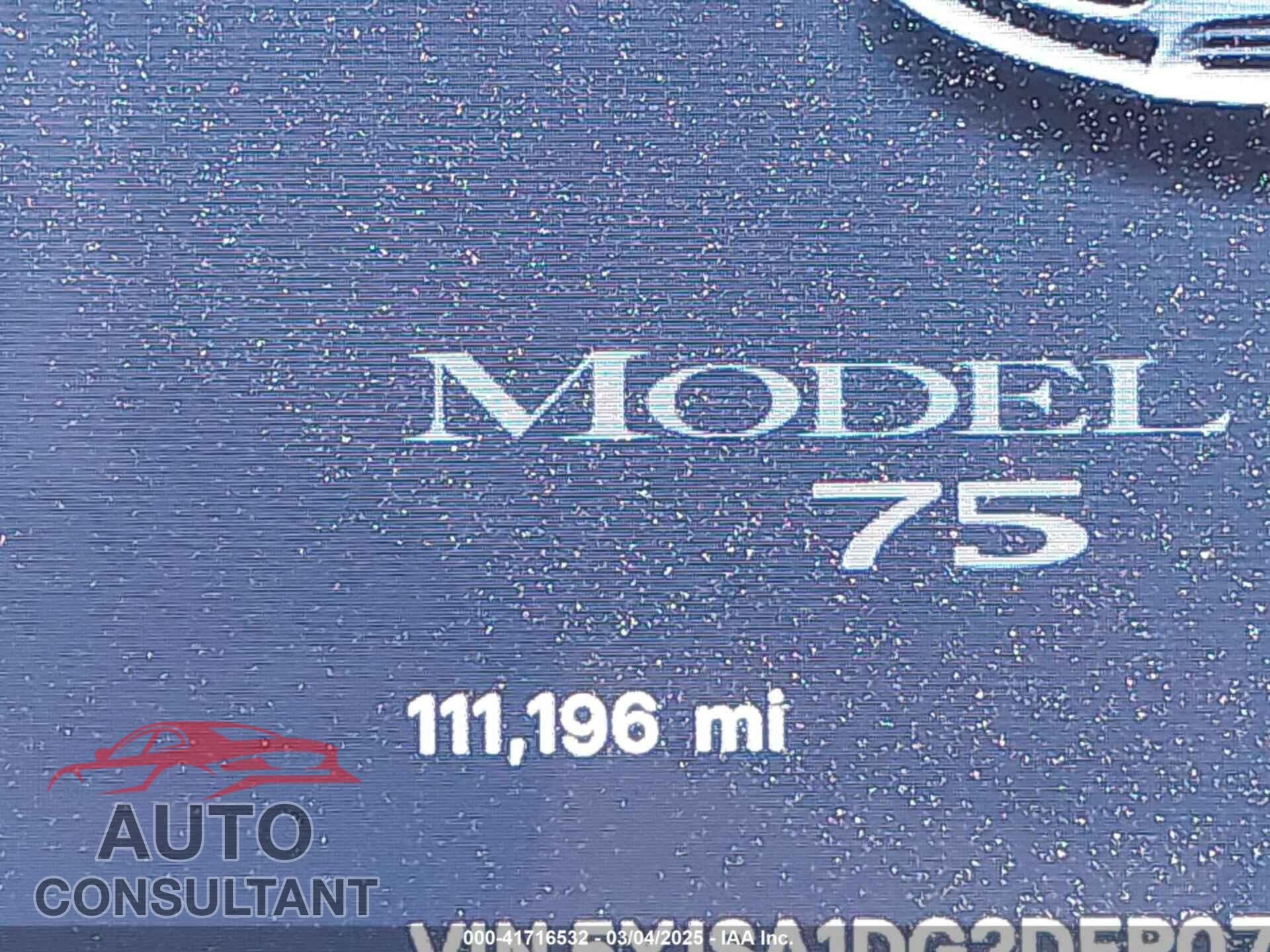 TESLA MODEL S 2013 - 5YJSA1DG2DFP07739
