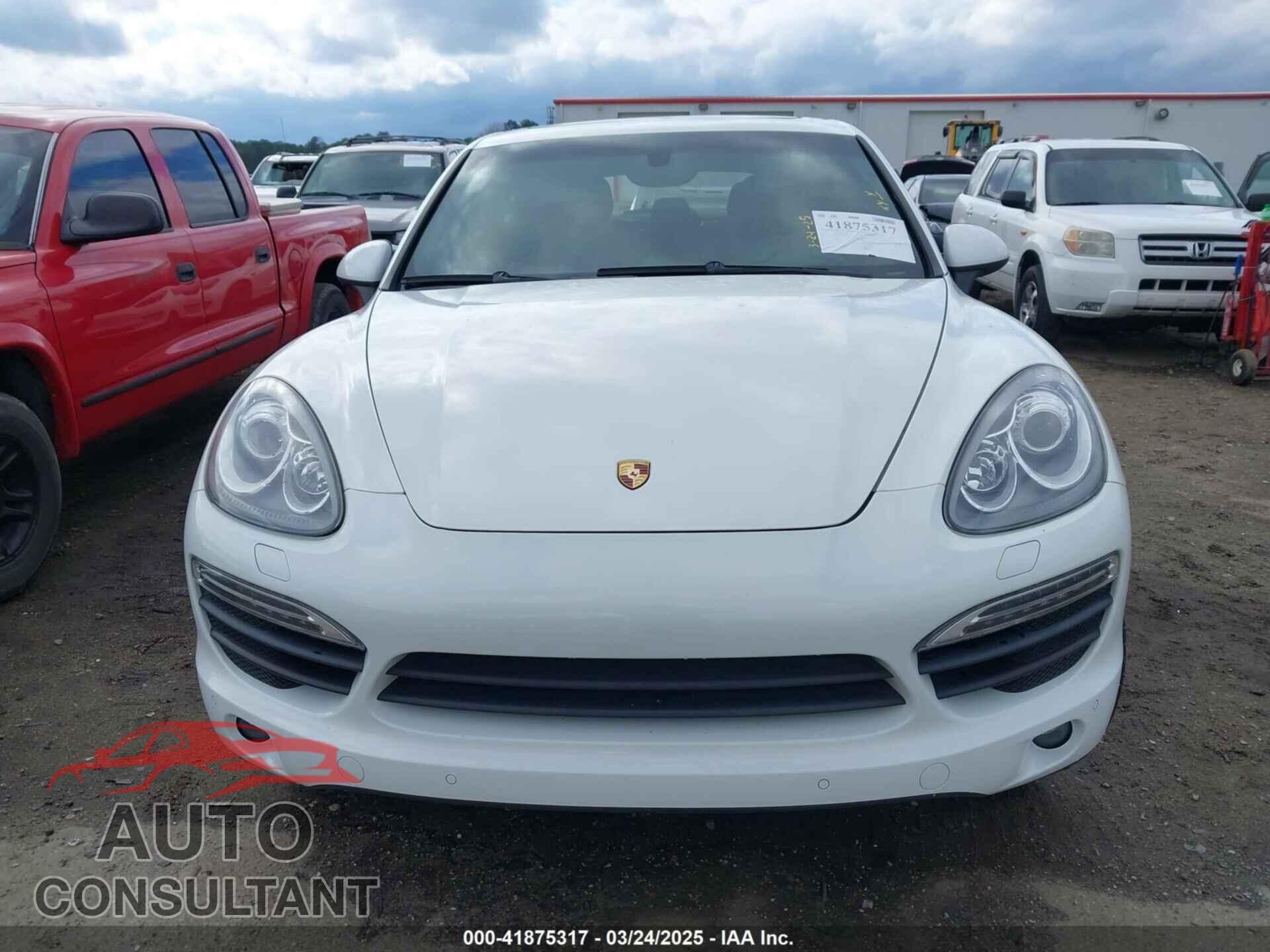 PORSCHE CAYENNE 2013 - WP1AB2A20DLA85337