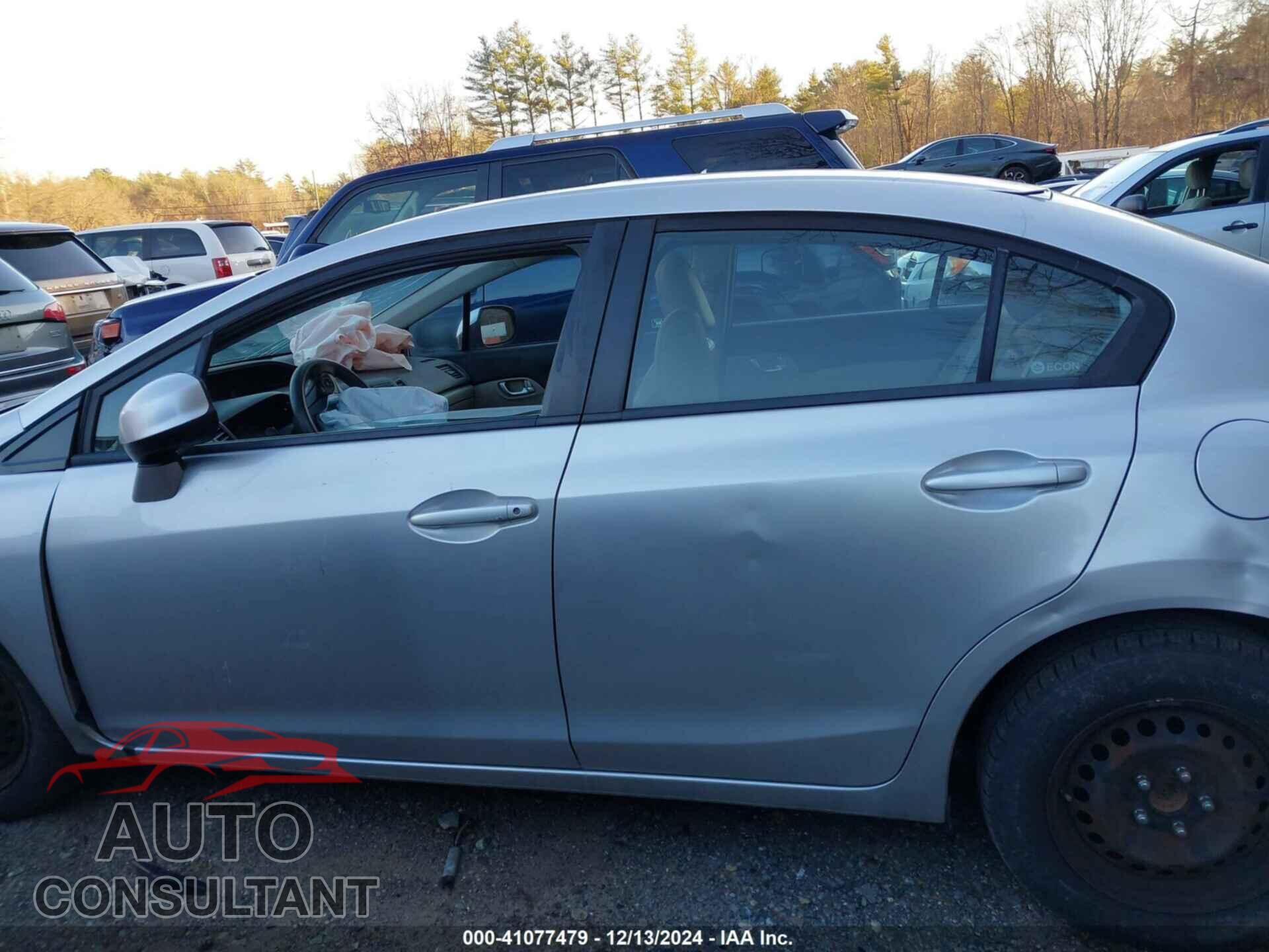HONDA CIVIC 2012 - 2HGFB2F86CH312306