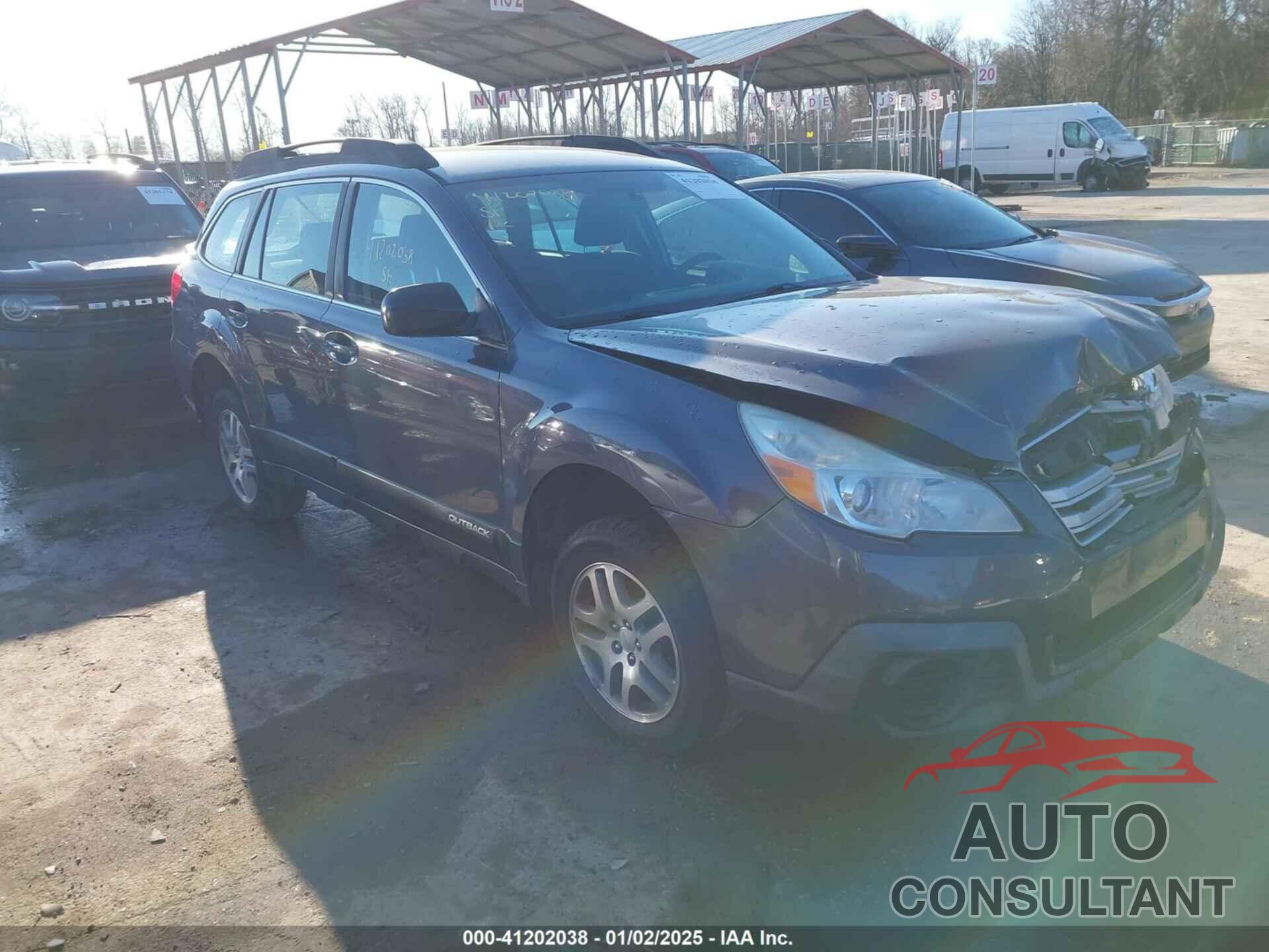 SUBARU OUTBACK 2014 - 4S4BRBAC8E3254317