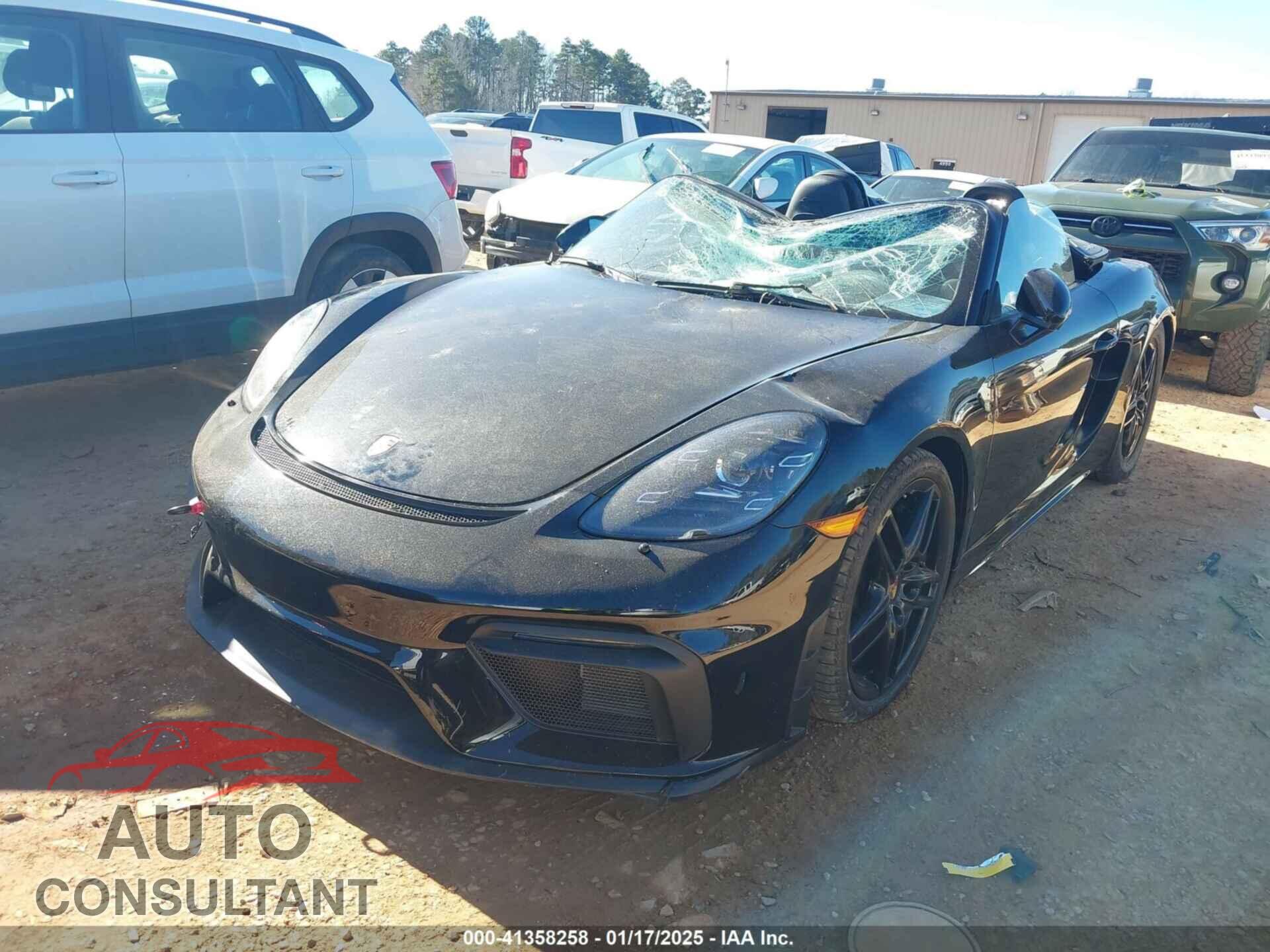 PORSCHE 718 SPYDER 2021 - WP0CC2A81MS240303