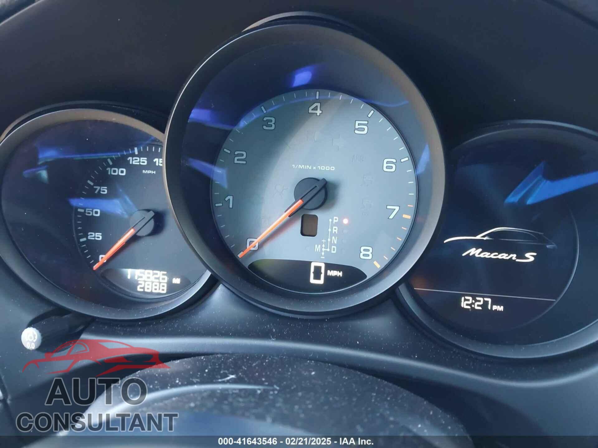 PORSCHE MACAN 2017 - WP1AB2A50HLB21138