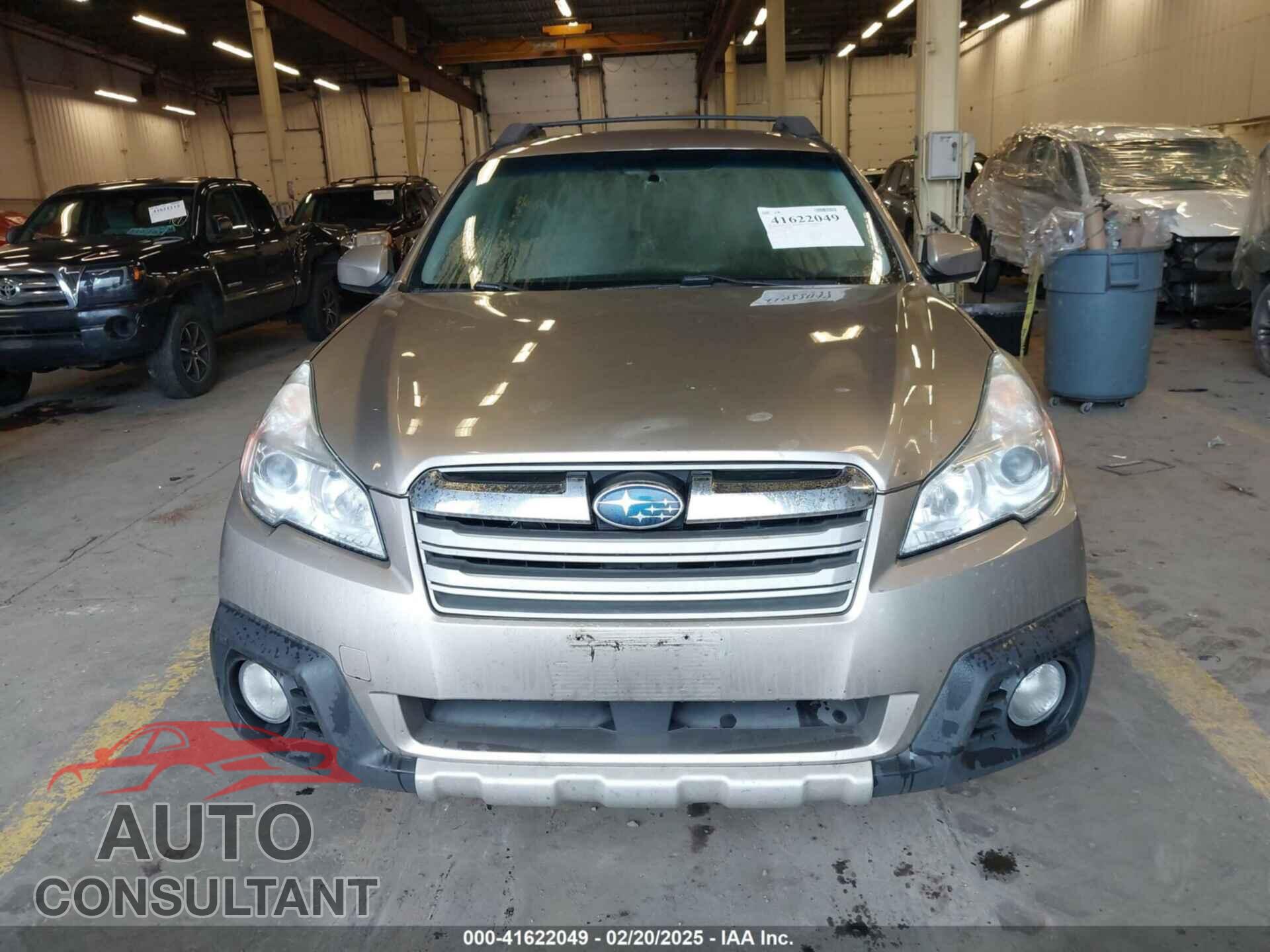 SUBARU OUTBACK 2014 - 4S4BRBCC6E3323986