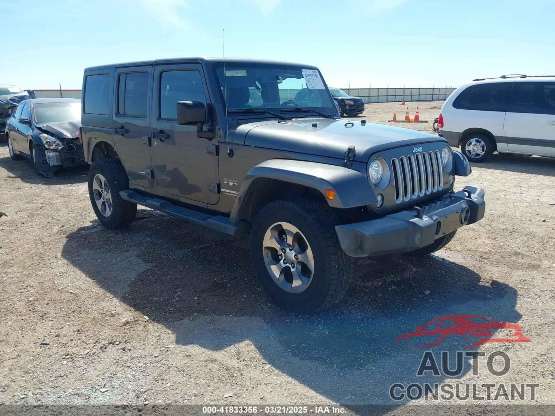 JEEP WRANGLER UNLIMITED 2017 - 1C4BJWEG7HL641347