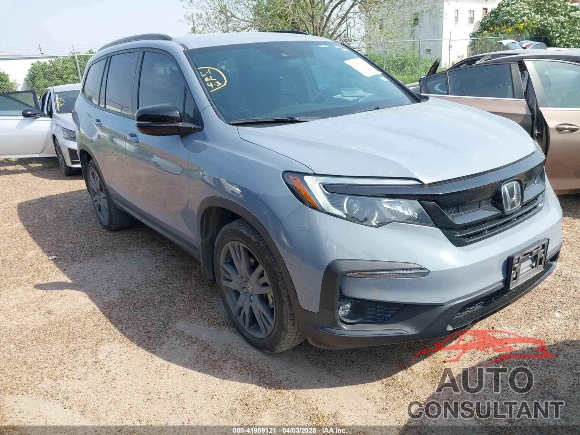 HONDA PILOT 2022 - 5FNYF6H37NB085799