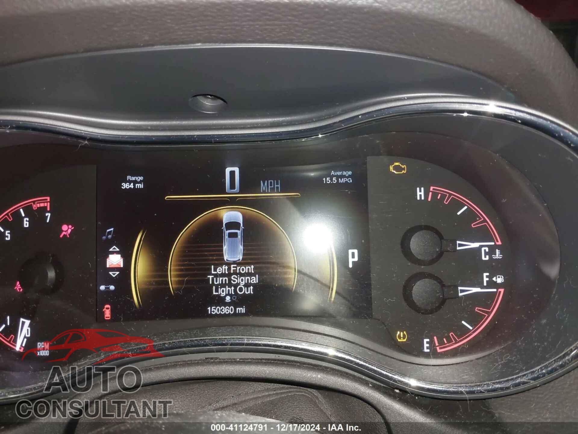 DODGE DURANGO 2015 - 1C4RDJAG5FC802094