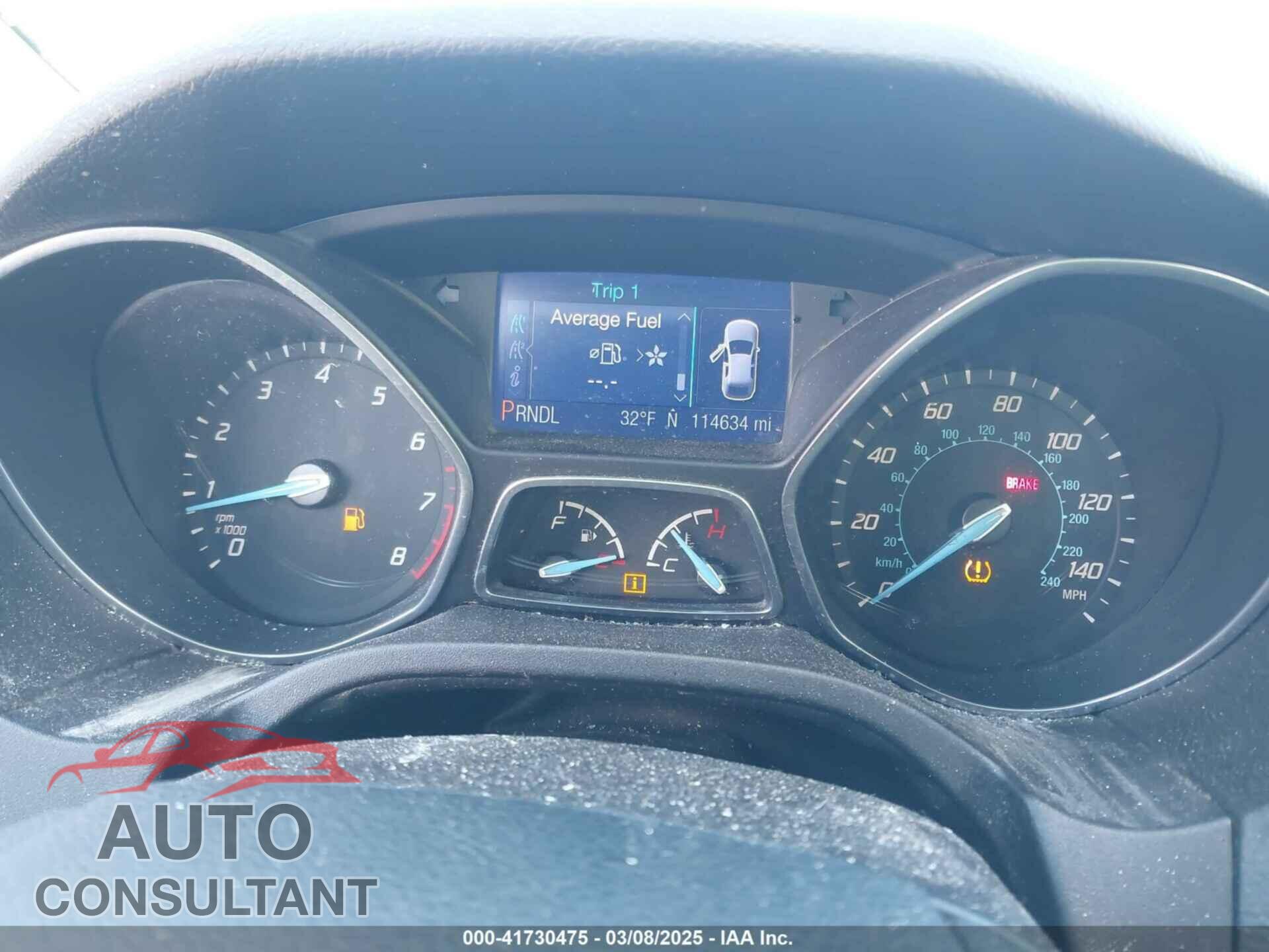 FORD FOCUS 2013 - 1FADP3F21DL232494