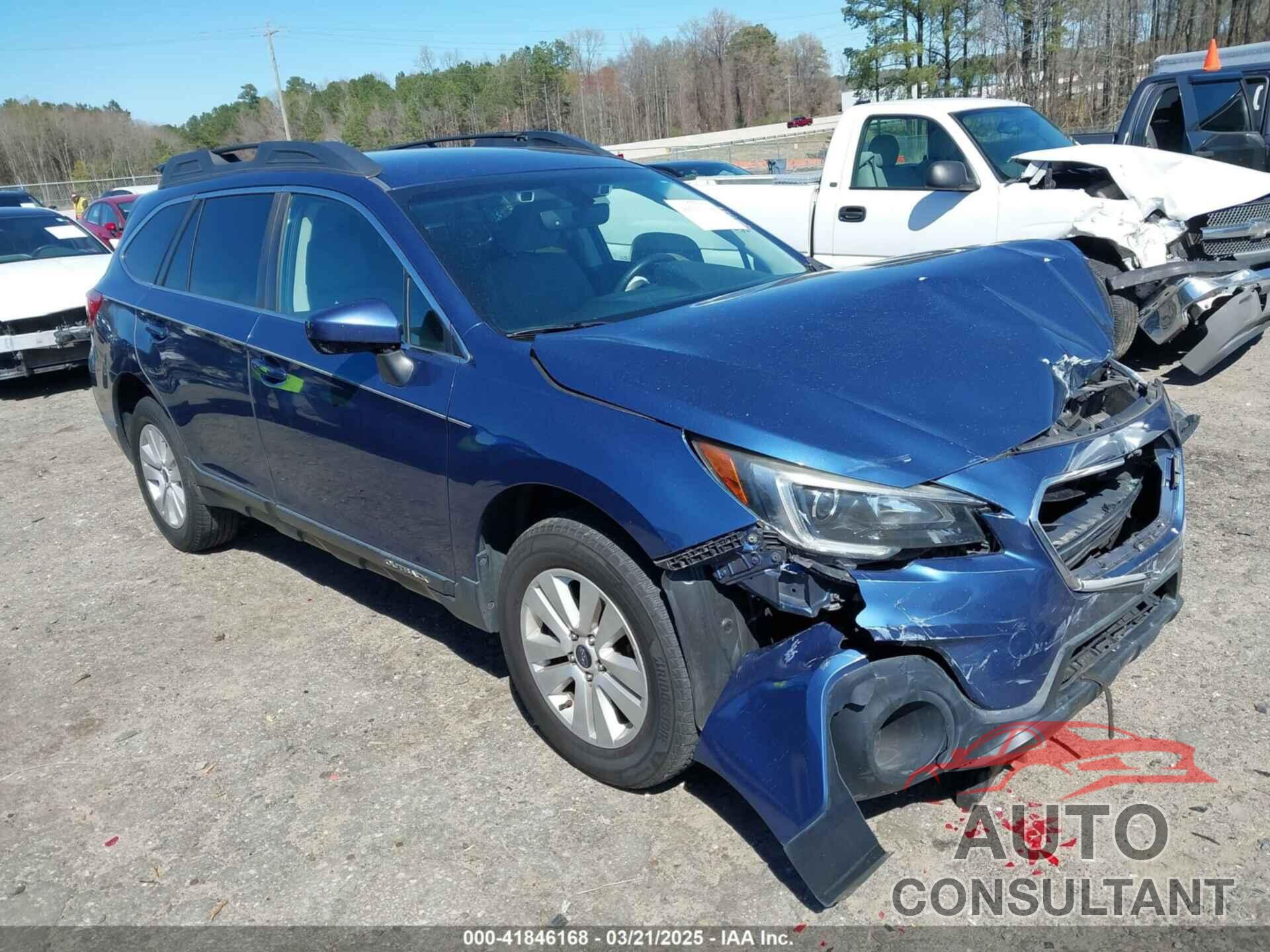 SUBARU OUTBACK 2019 - 4S4BSAFC7K3288087