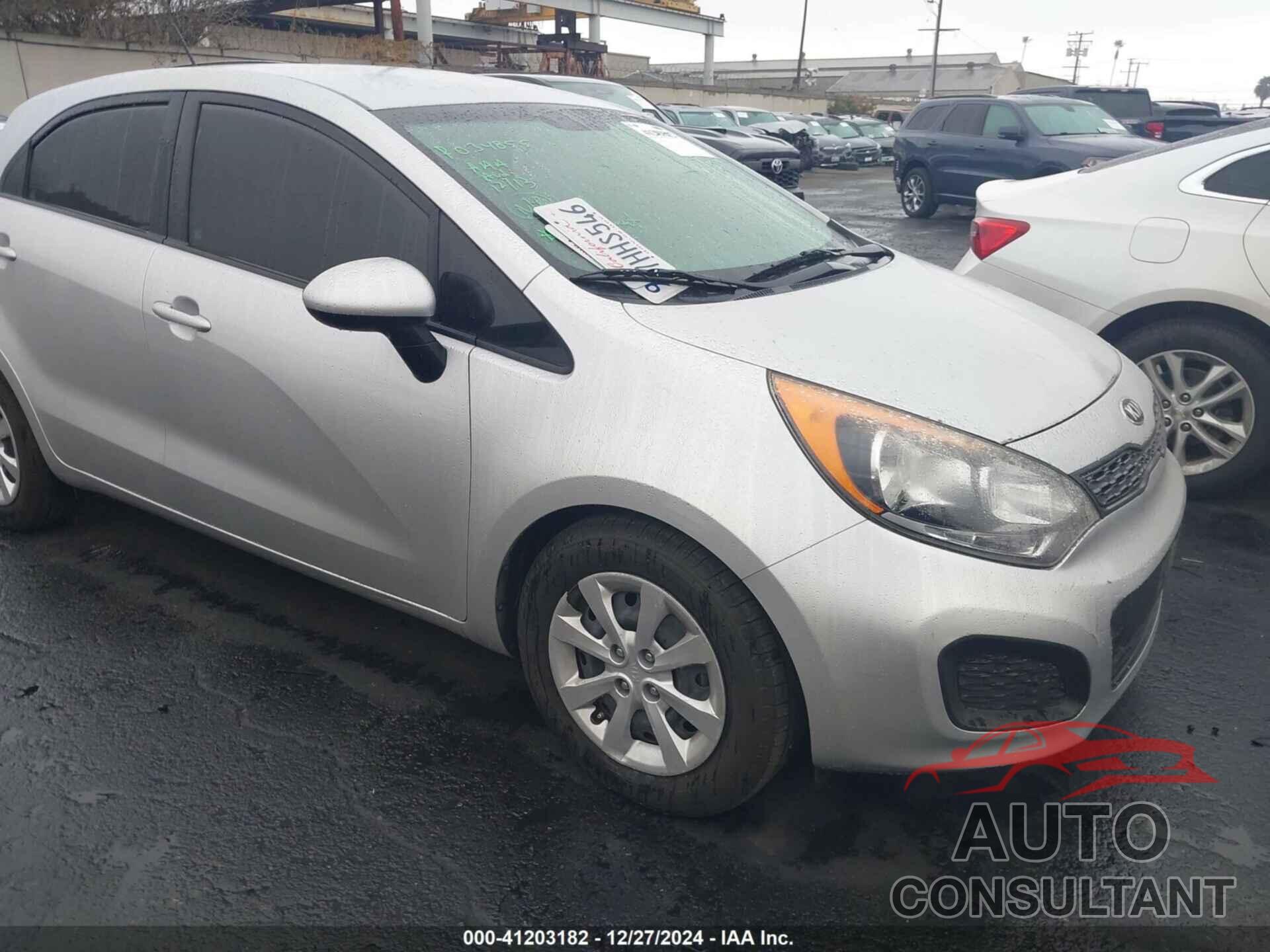 KIA RIO 2014 - KNADM5A33E6406657