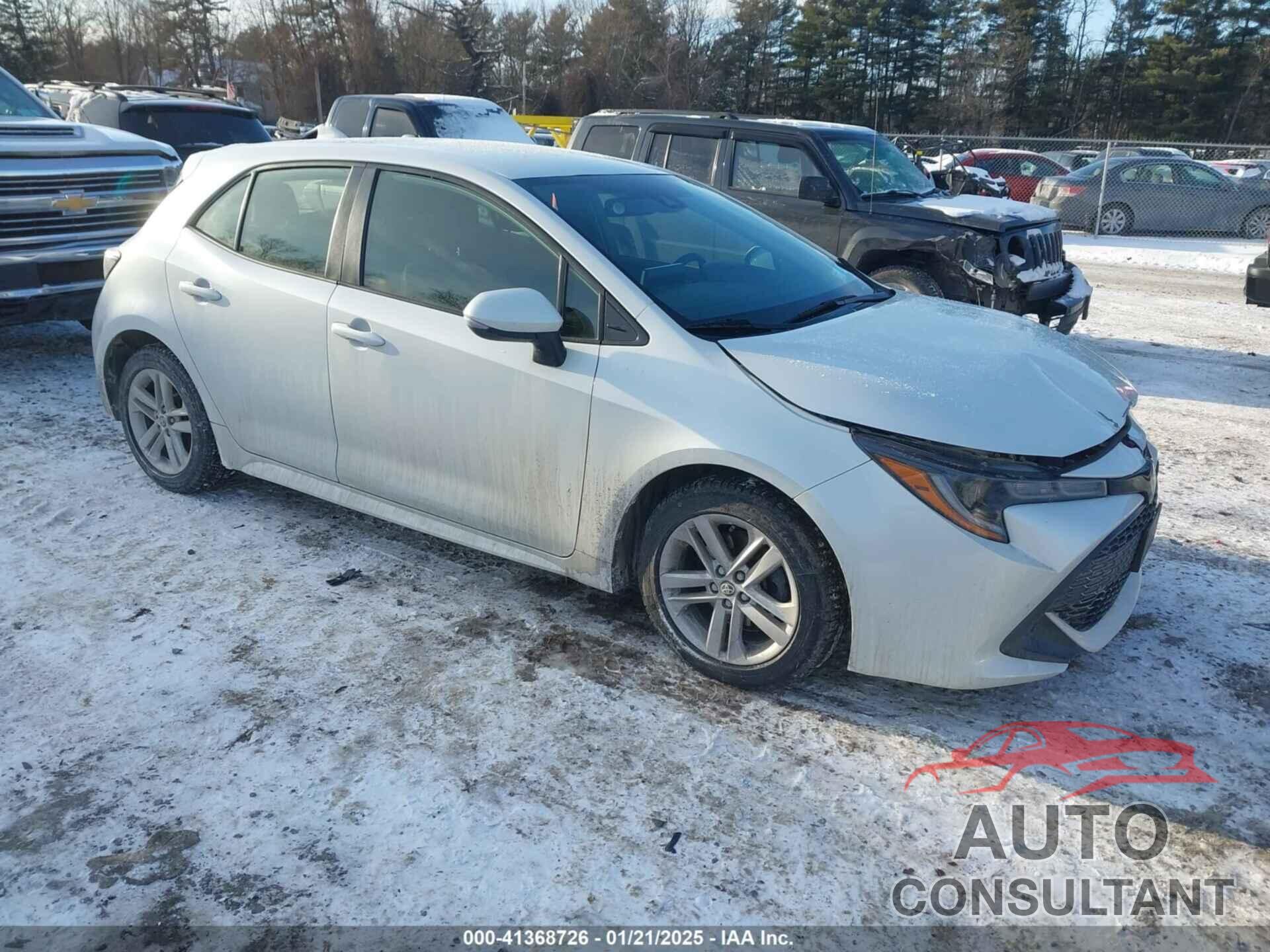 TOYOTA COROLLA 2021 - JTND4MBE8M3125267