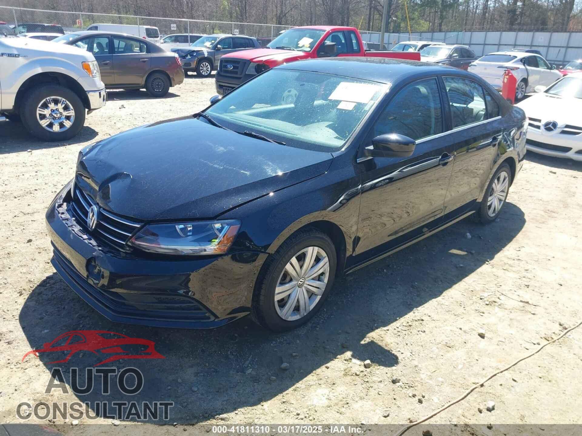 VOLKSWAGEN JETTA 2017 - 3VW2B7AJ2HM412901