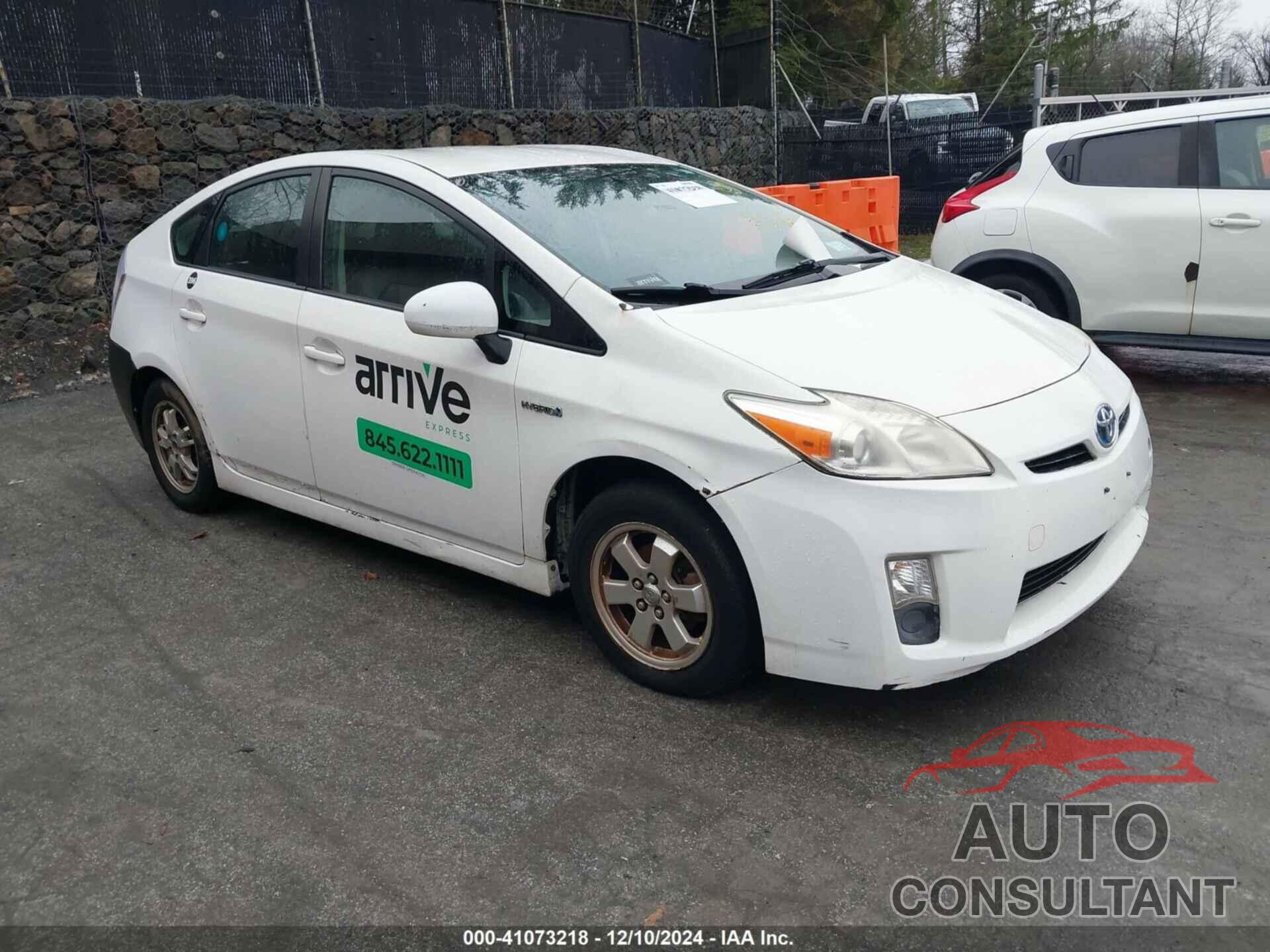 TOYOTA PRIUS 2010 - JTDKN3DU8A5138799