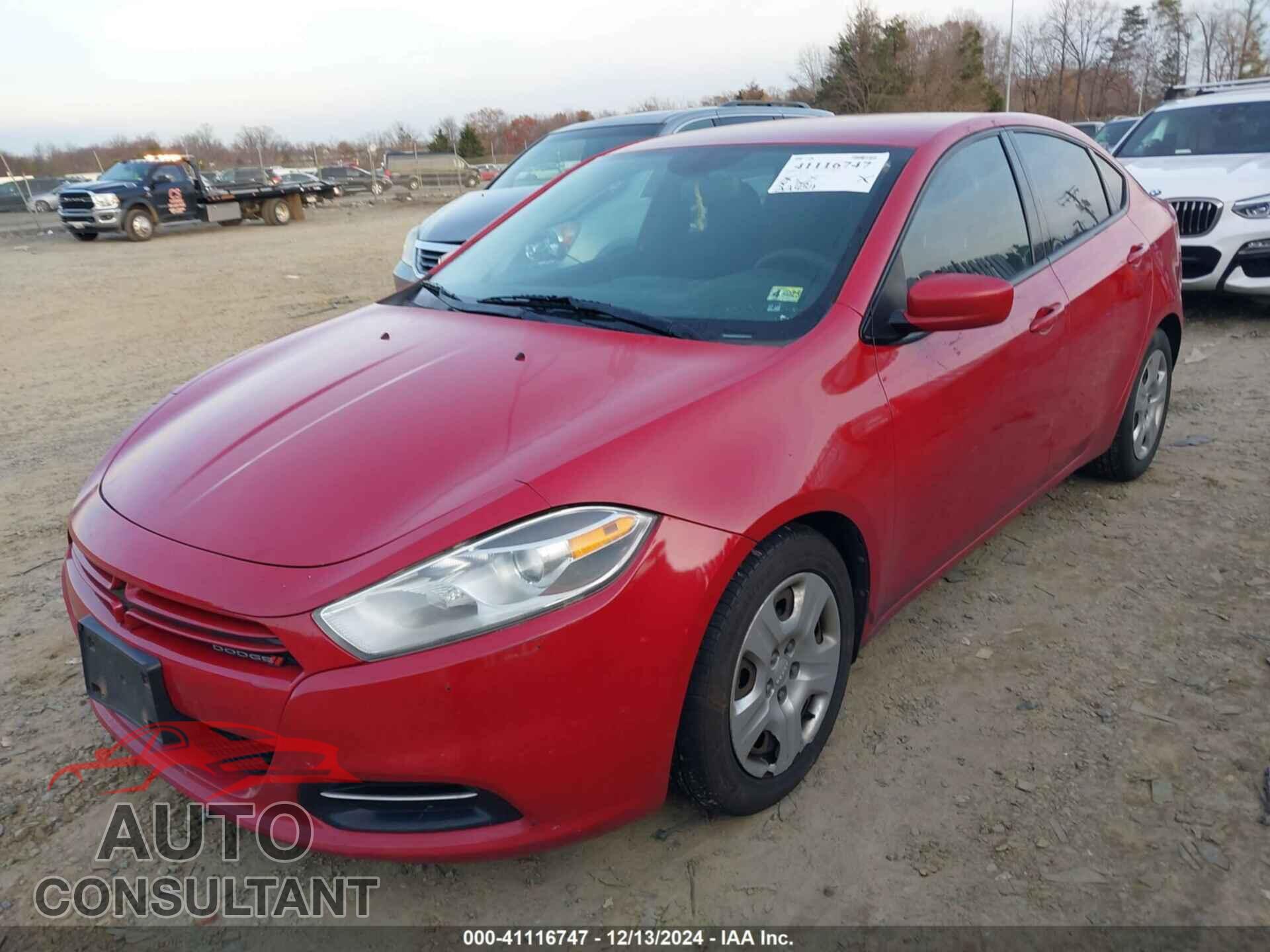 DODGE DART 2014 - 1C3CDFAA6ED697271