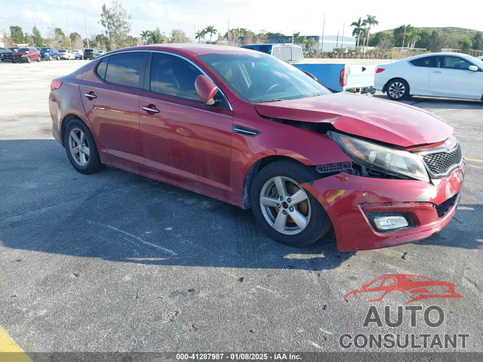 KIA OPTIMA 2014 - 5XXGM4A77EG336854