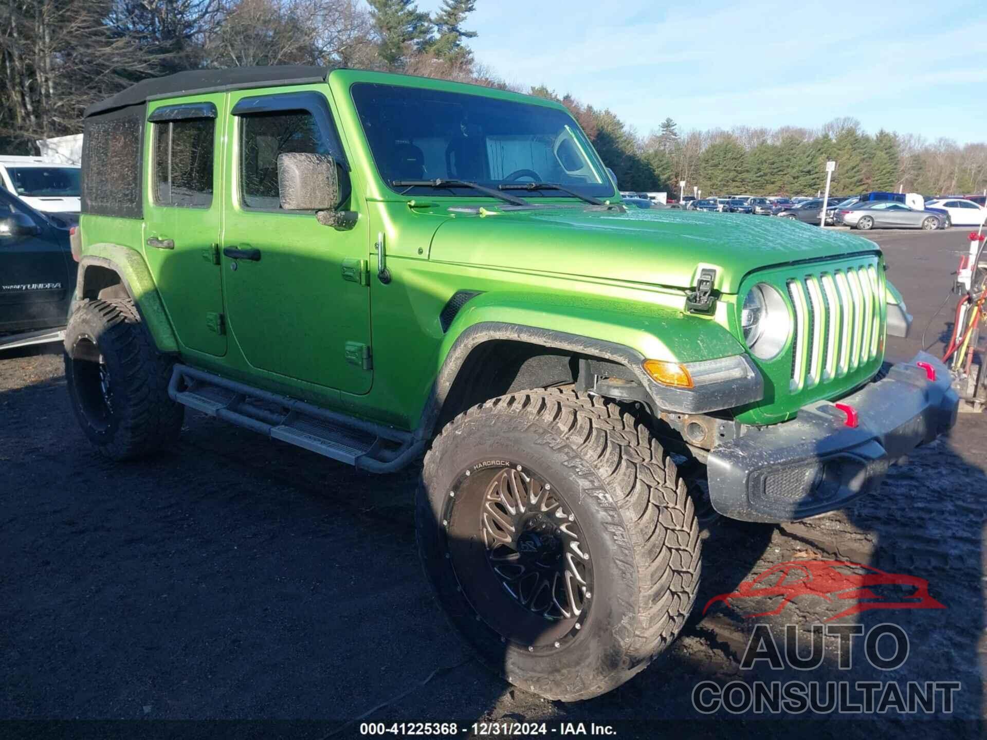 JEEP WRANGLER UNLIMITED 2018 - 1C4HJXENXJW295474