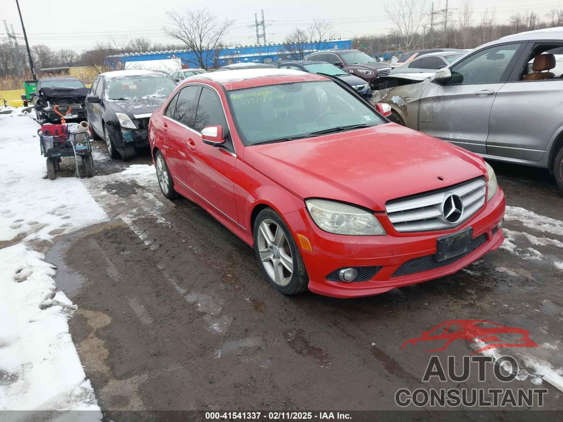 MERCEDES-BENZ C 300 2009 - WDDGF81X69R070088
