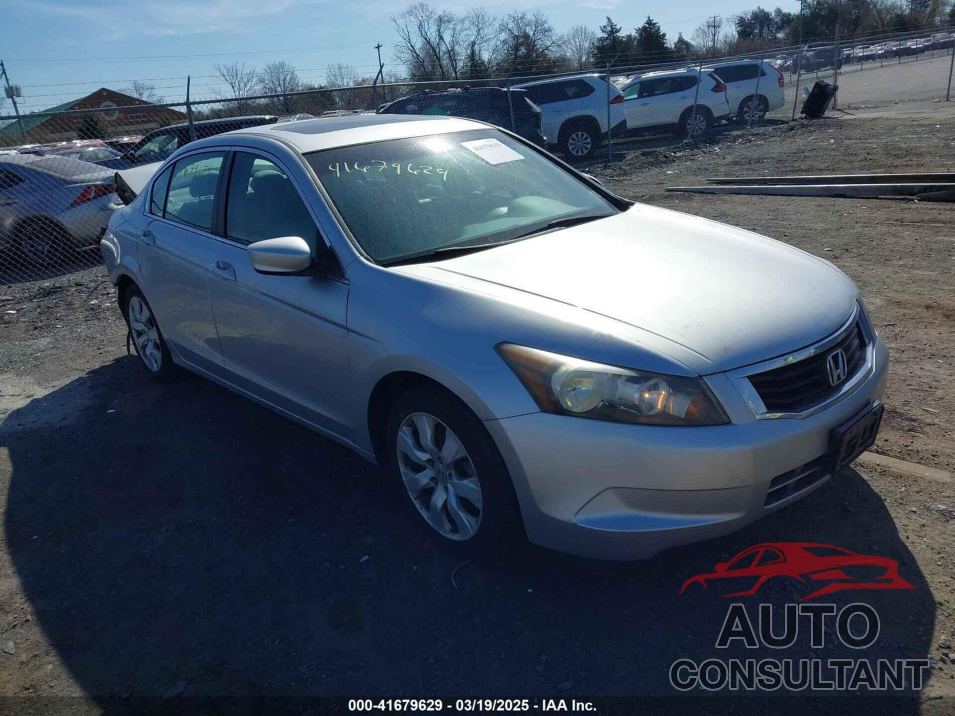 HONDA ACCORD 2009 - 1HGCP26889A191953
