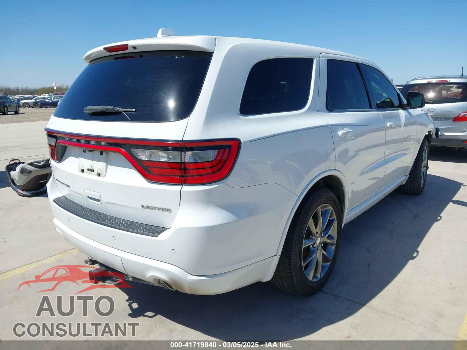 DODGE DURANGO 2015 - 1C4RDHDG5FC916584