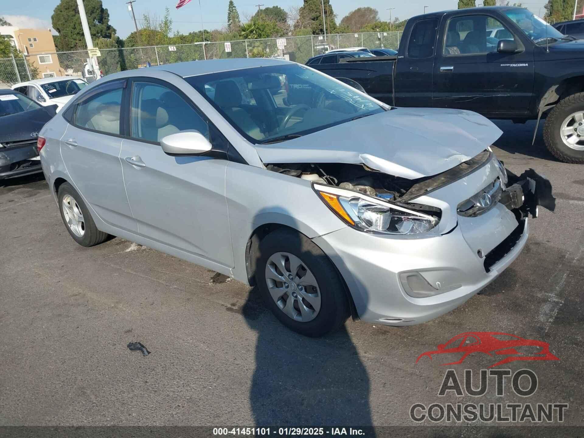 HYUNDAI ACCENT 2016 - KMHCT4AEXGU973360