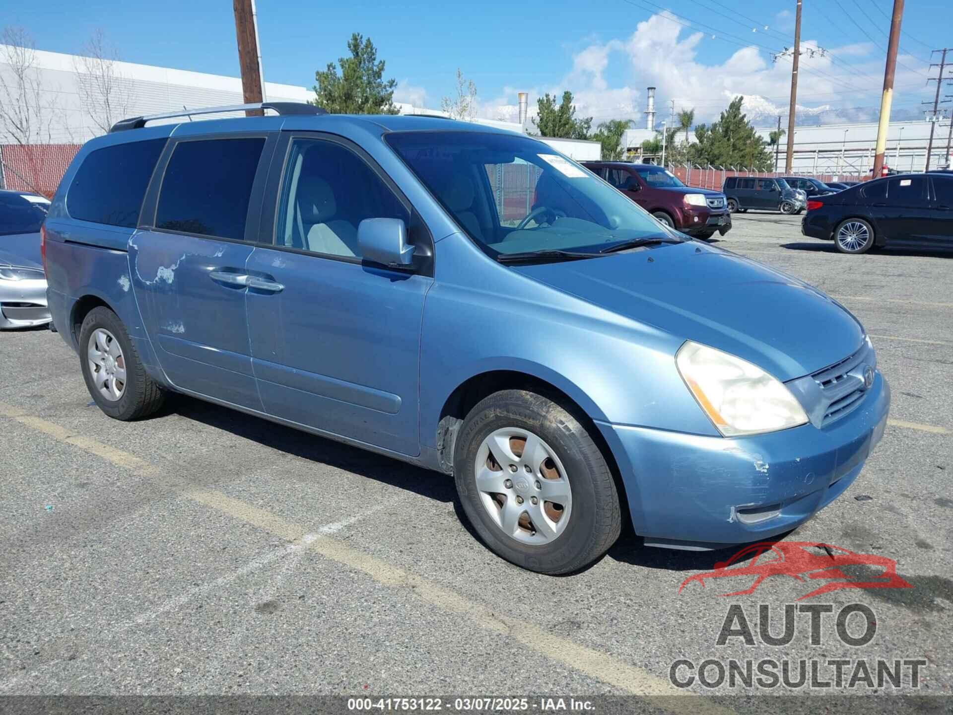 KIA SEDONA 2009 - KNDMB233396300879