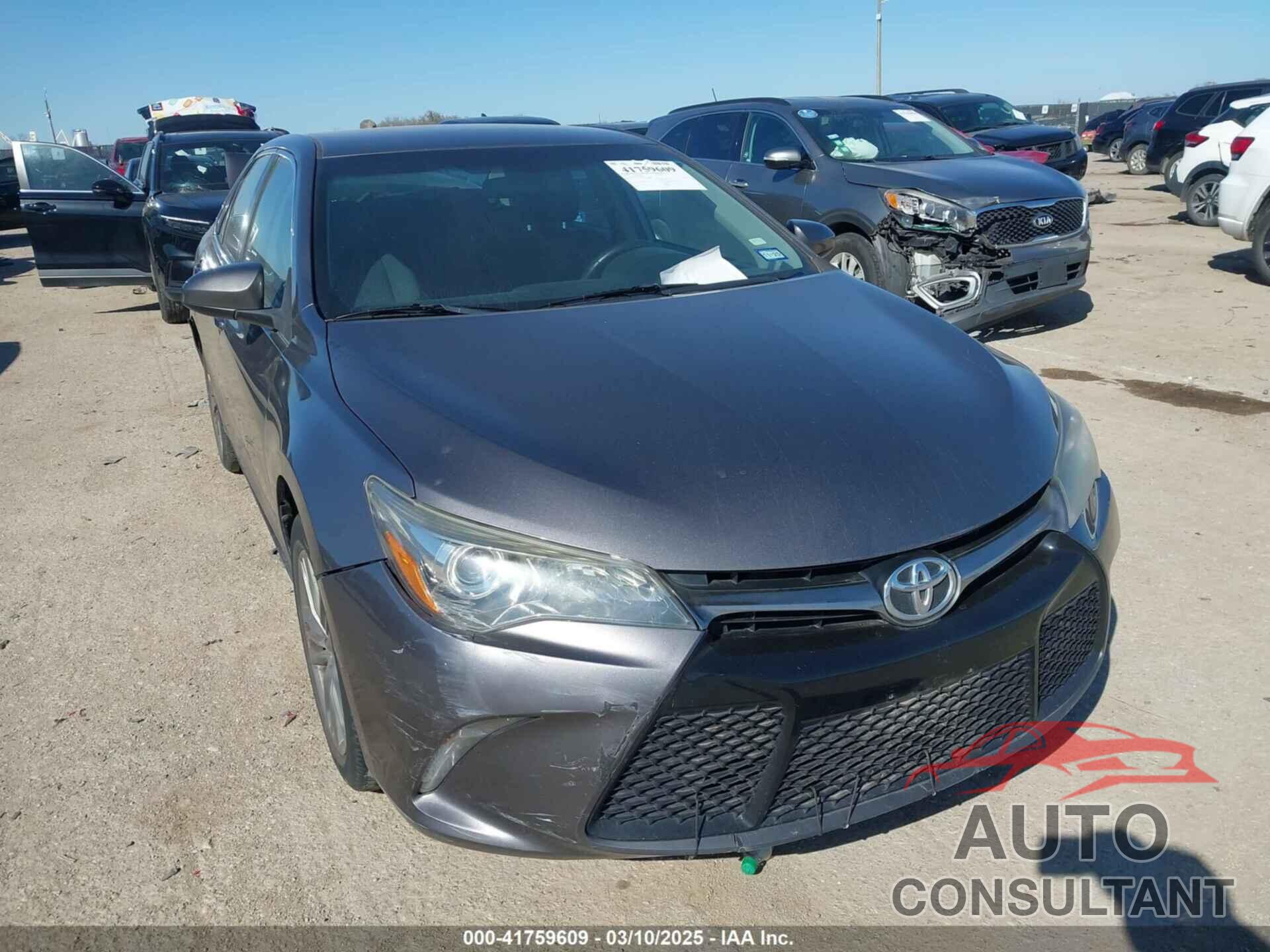 TOYOTA CAMRY 2017 - 4T1BF1FK6HU377809