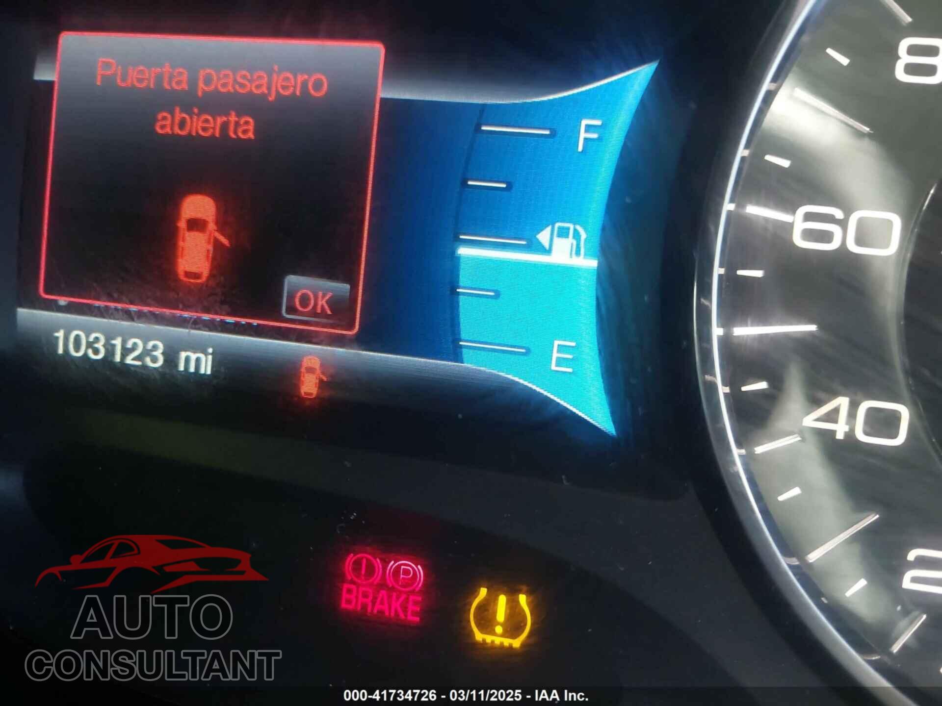 FORD EDGE 2013 - 2FMDK4KCXDBC56754
