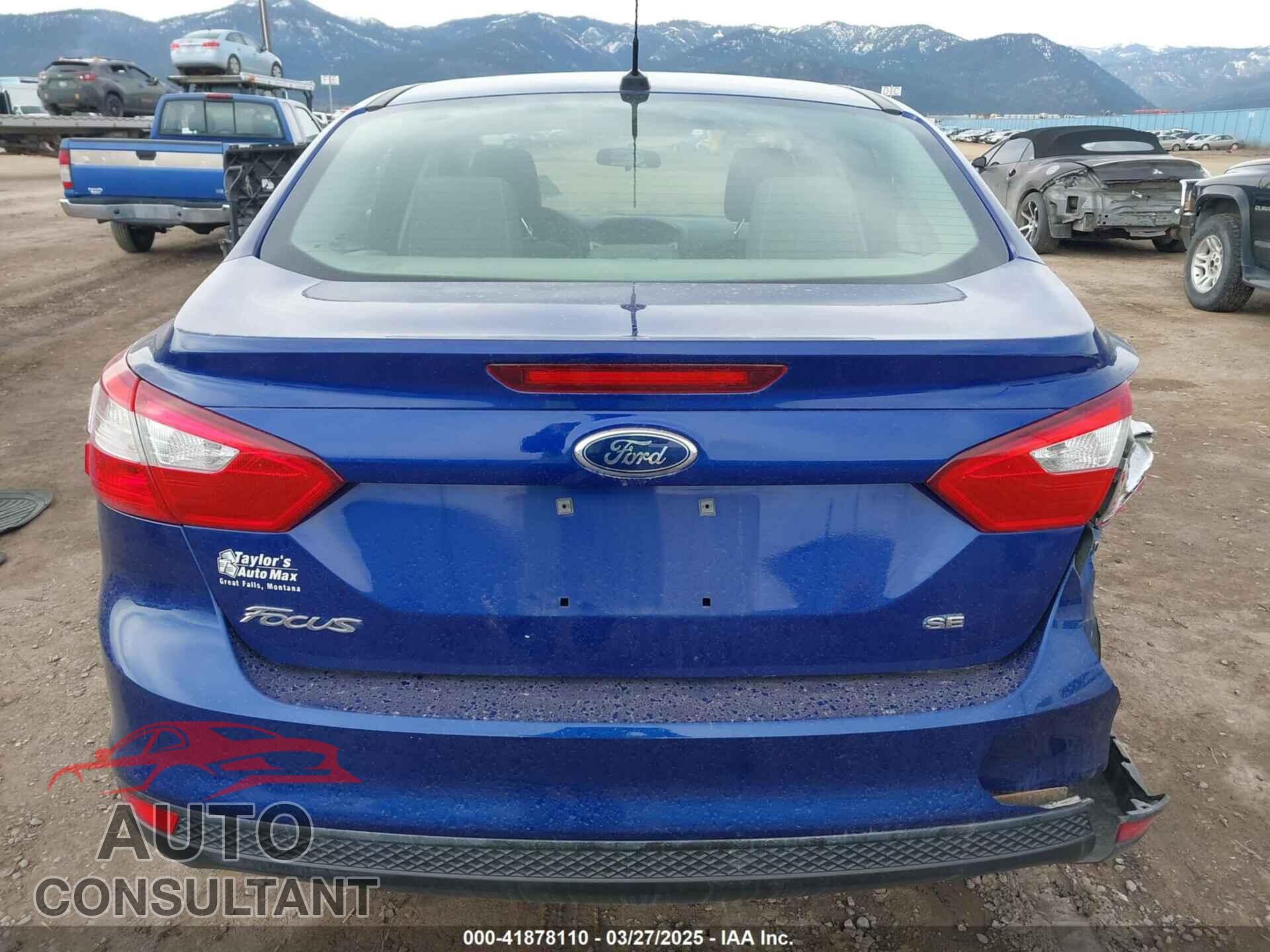 FORD FOCUS 2012 - 1FAHP3F25CL338267
