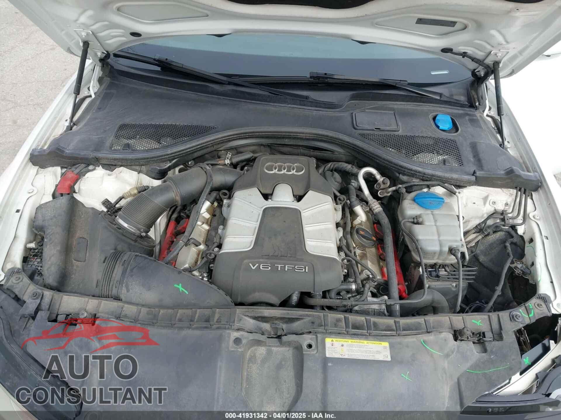 AUDI A6 2013 - WAUGGAFC3DN081065