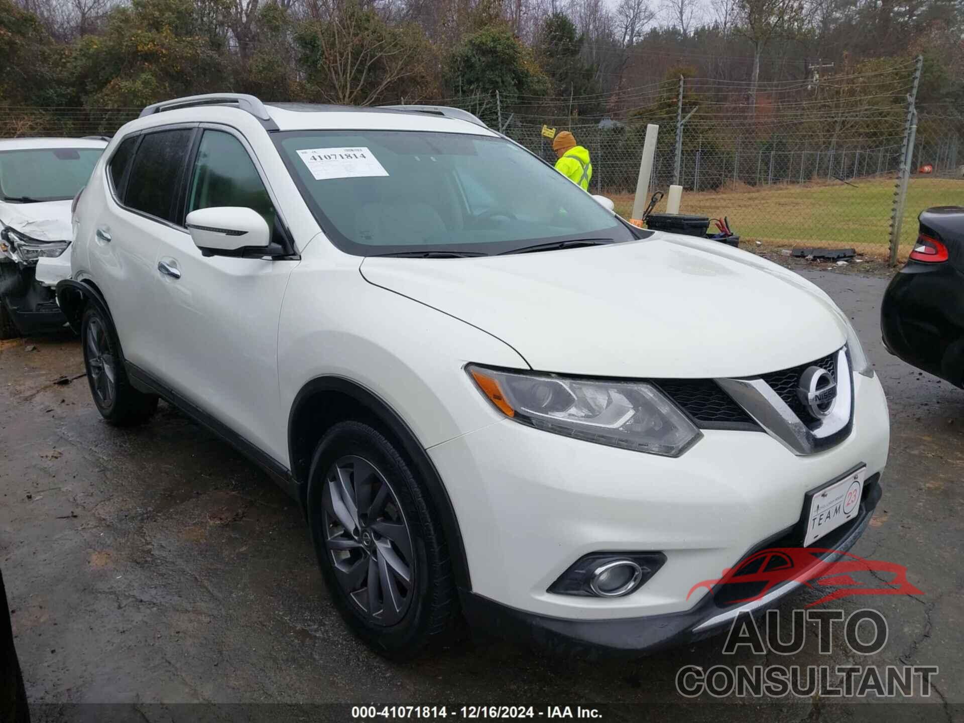 NISSAN ROGUE 2016 - 5N1AT2MV7GC832632