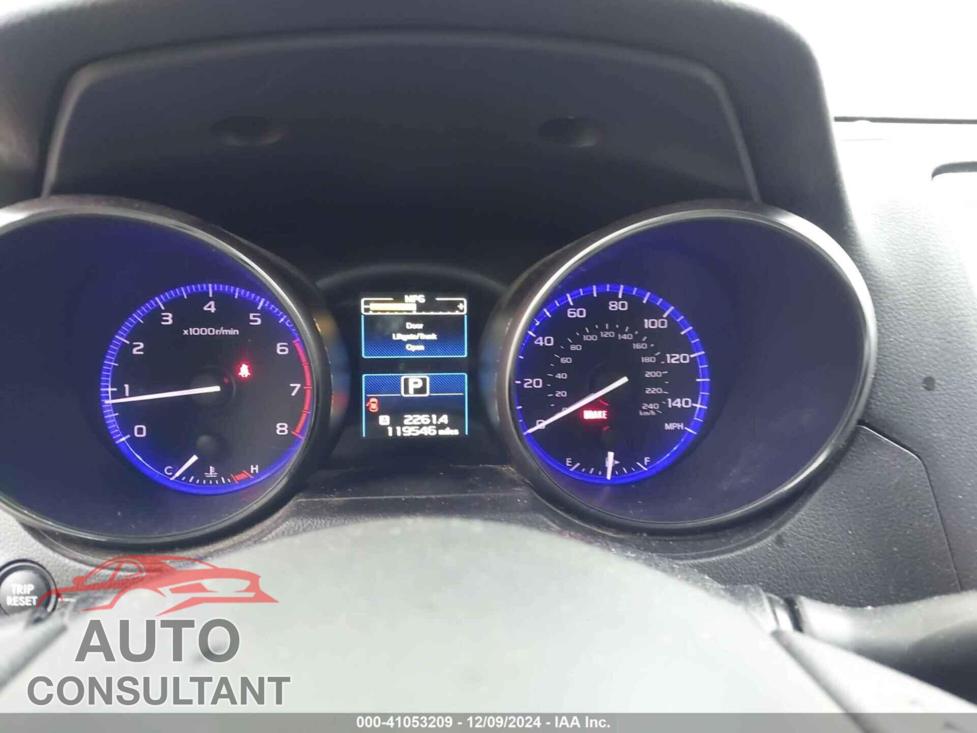 SUBARU OUTBACK 2015 - 4S4BSBDC2F3280722