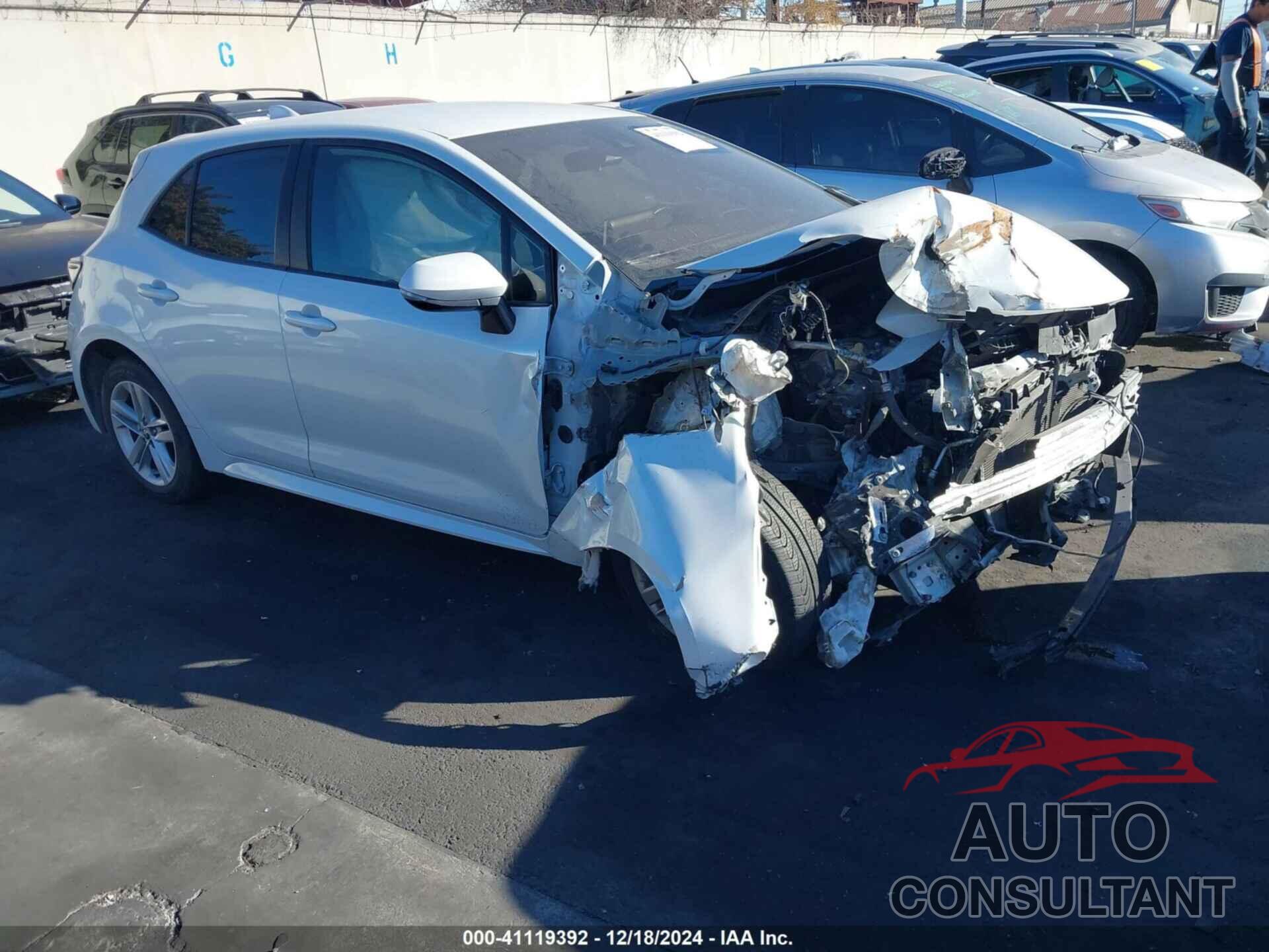 TOYOTA COROLLA 2021 - JTND4MBE1M3141522