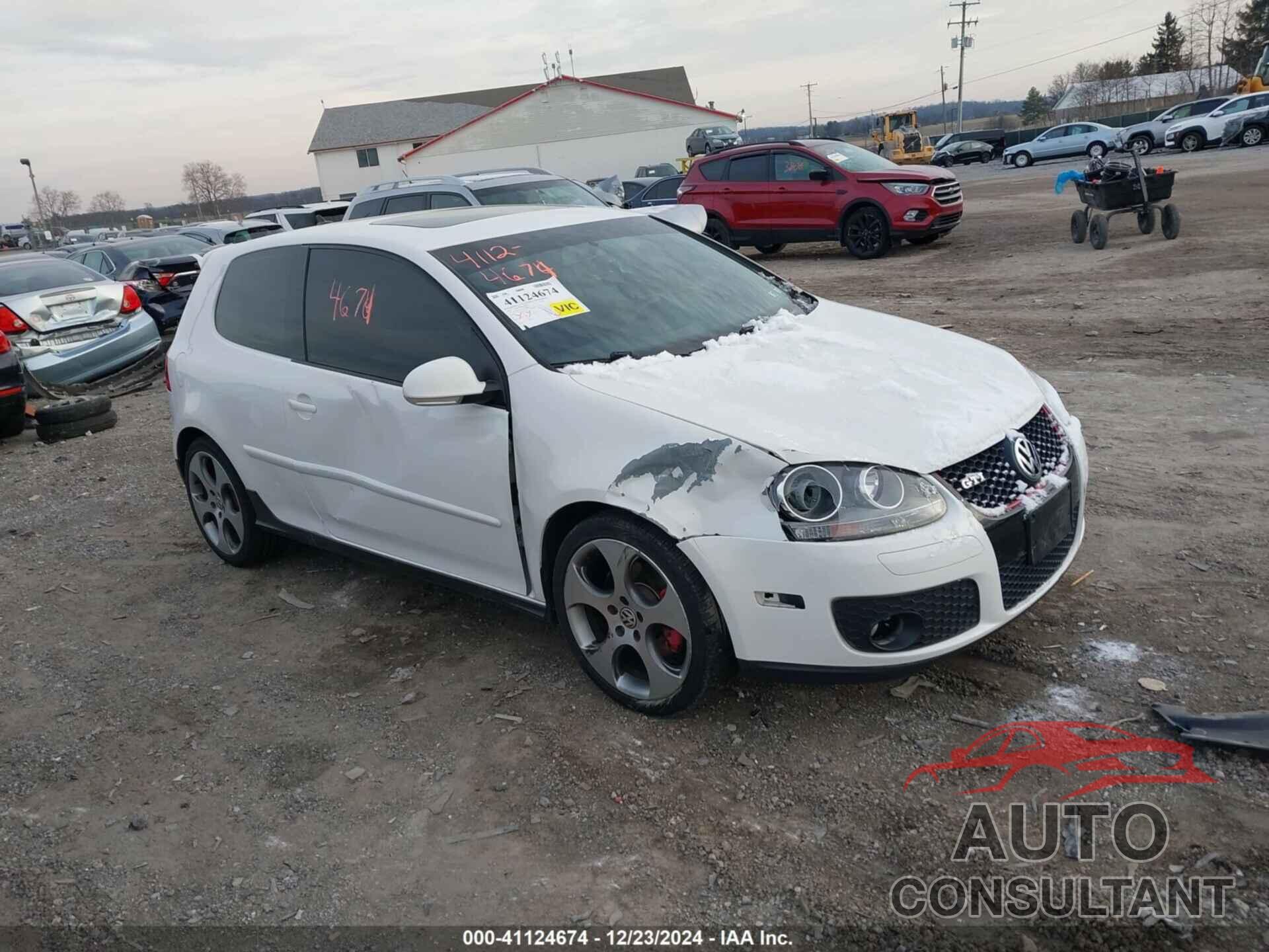 VOLKSWAGEN GTI 2009 - WVWEV71K59W138840