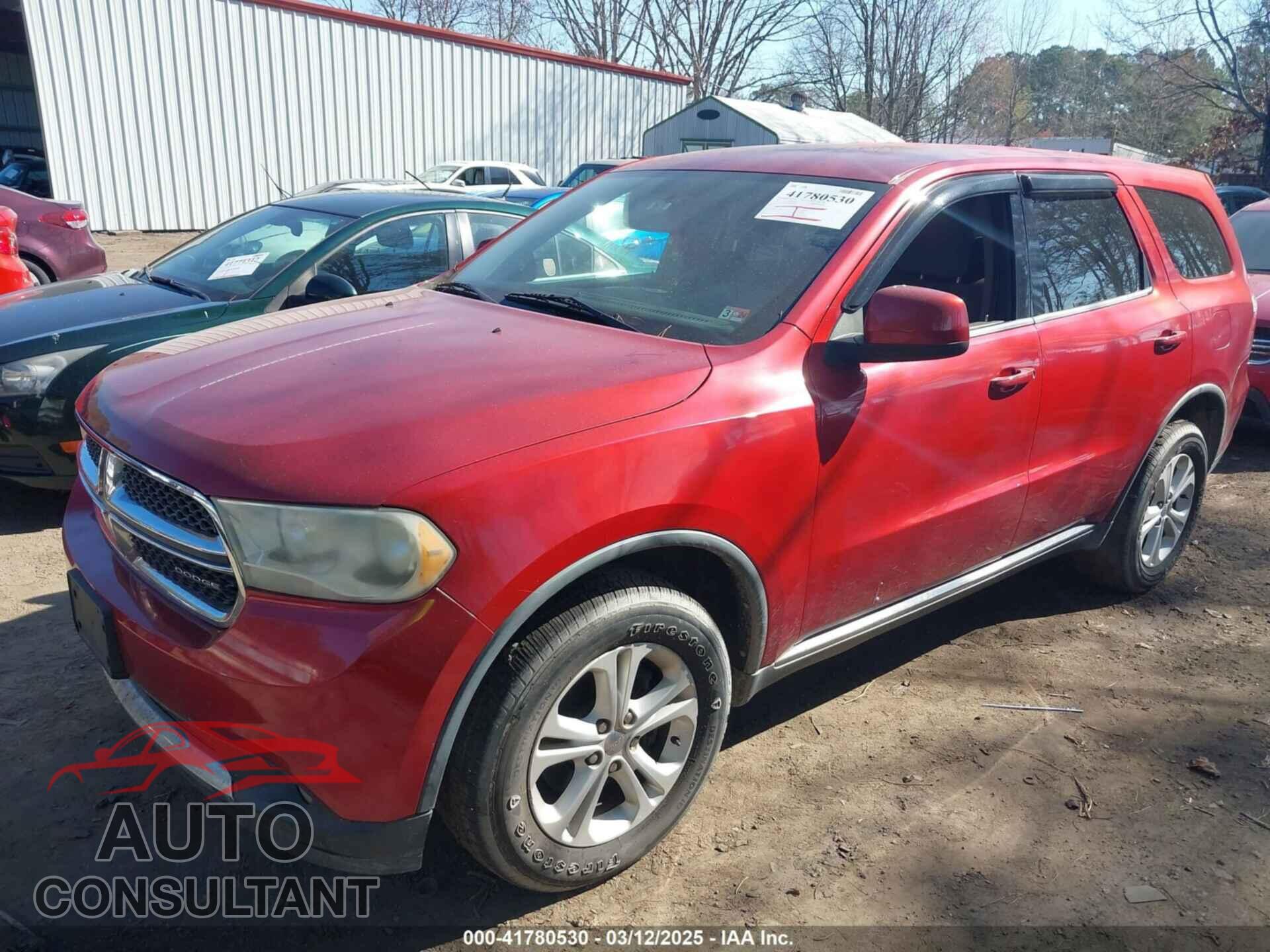 DODGE DURANGO 2011 - 1D4RE2GG5BC684829