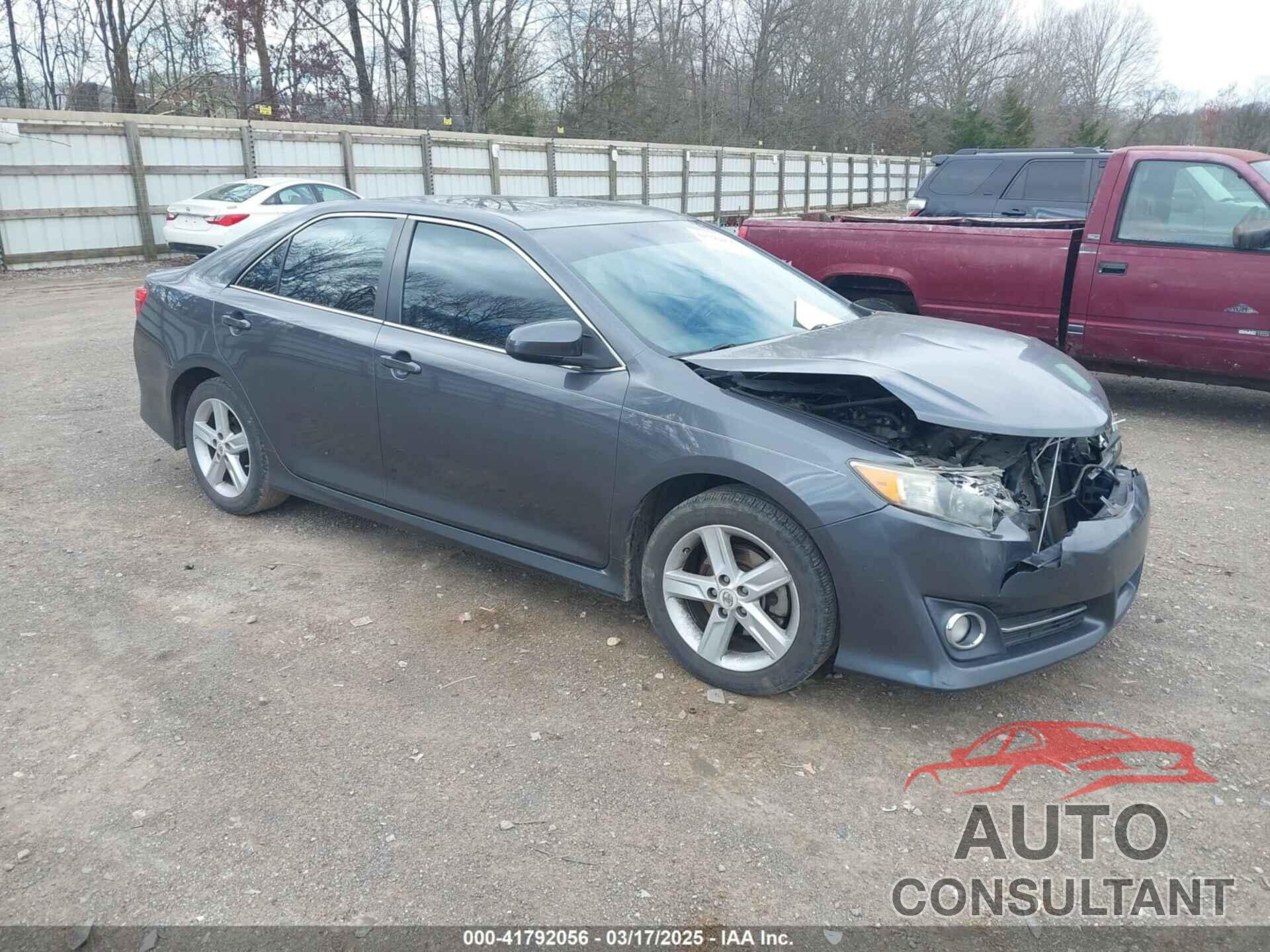 TOYOTA CAMRY 2012 - 4T1BF1FK2CU588773