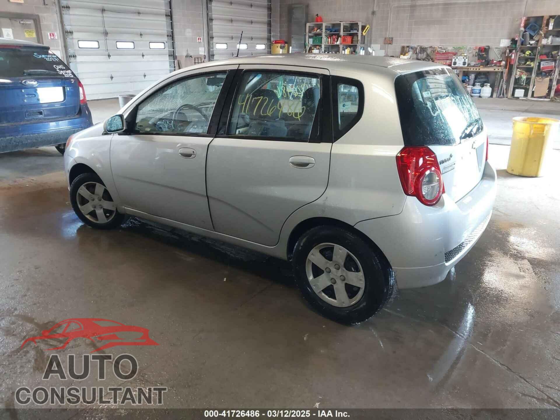CHEVROLET AVEO 2011 - KL1TD6DE3BB196606
