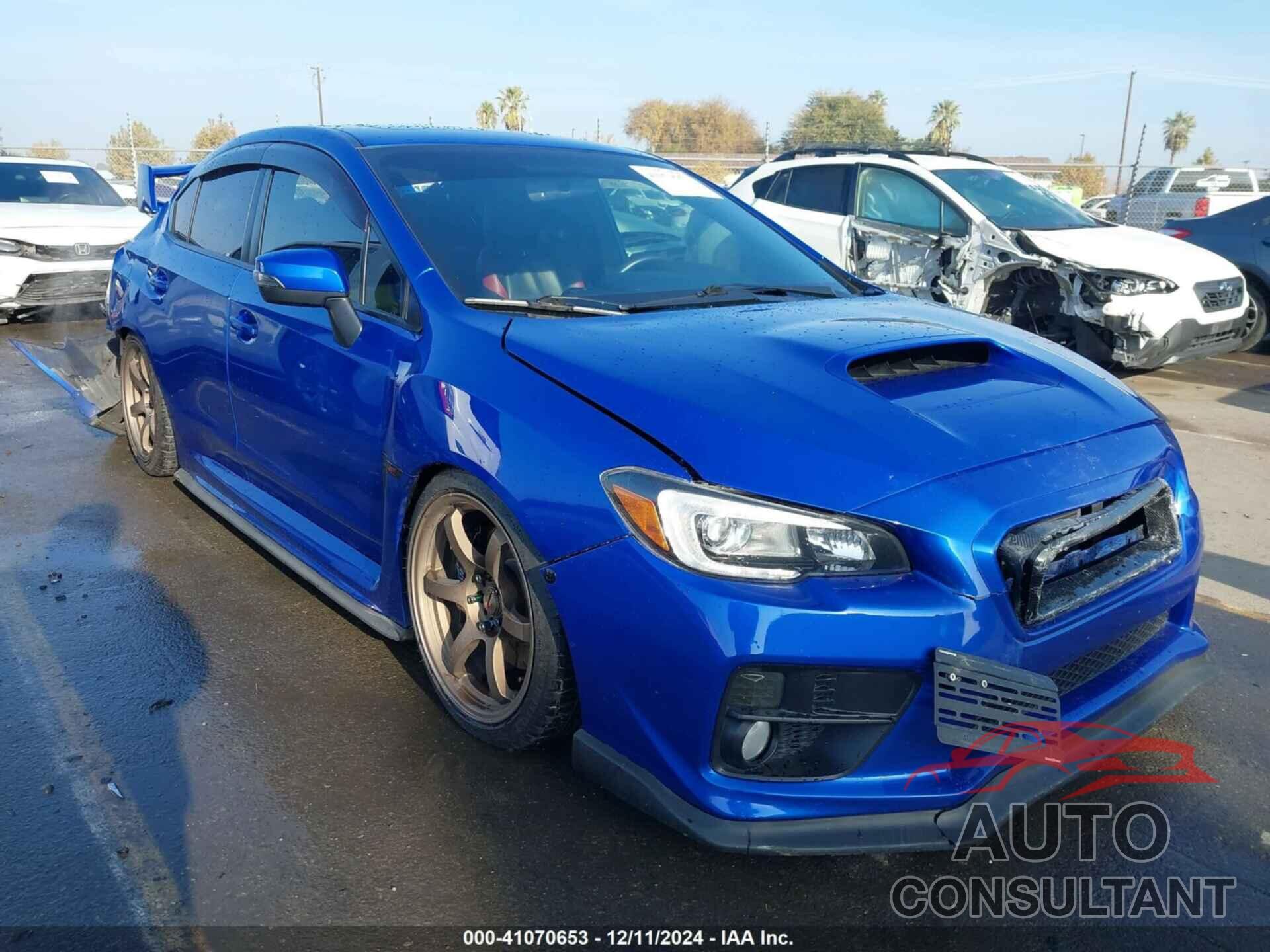 SUBARU WRX 2017 - JF1VA2Y65H9803861