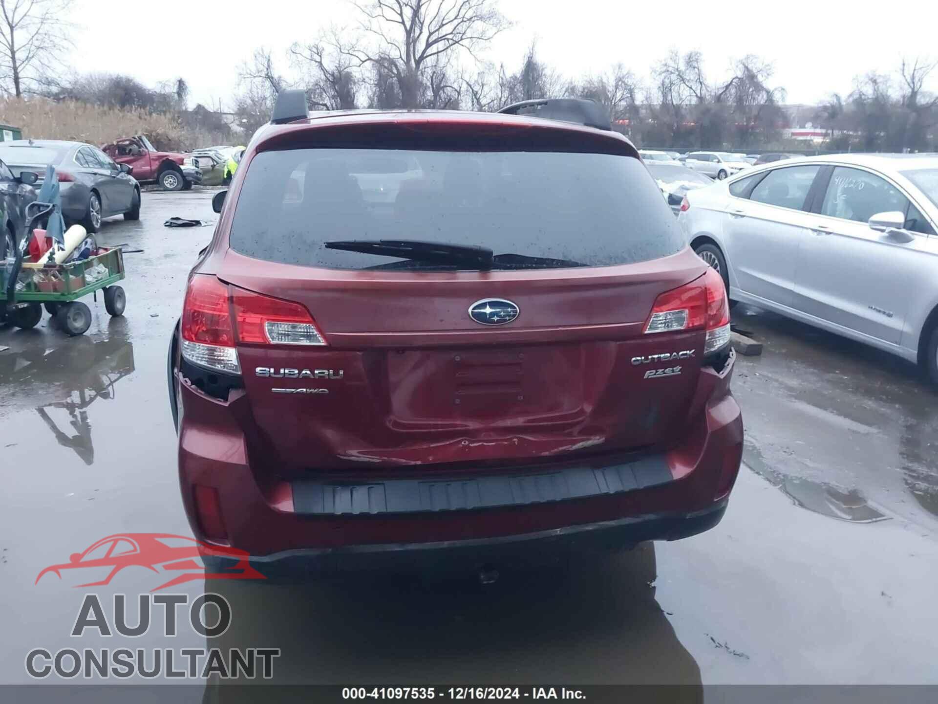 SUBARU OUTBACK 2011 - 4S4BRBGC7B3334176