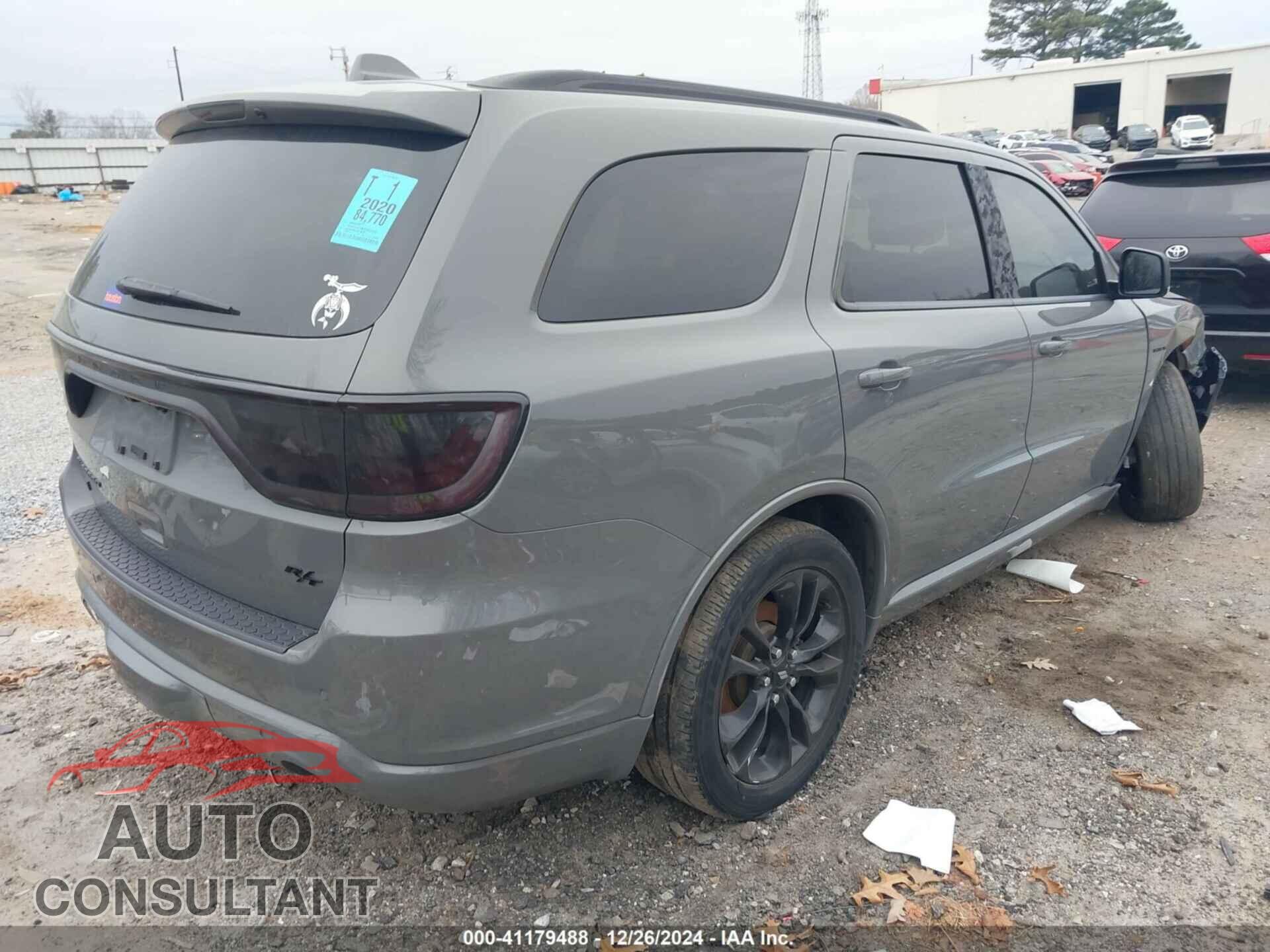 DODGE DURANGO 2020 - 1C4SDJCT9LC172281