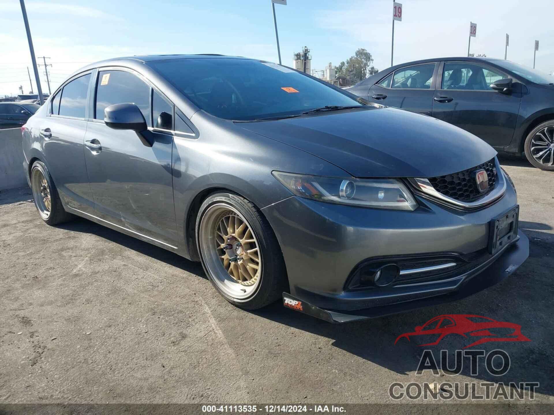 HONDA CIVIC 2013 - 2HGFB6E5XDH703250