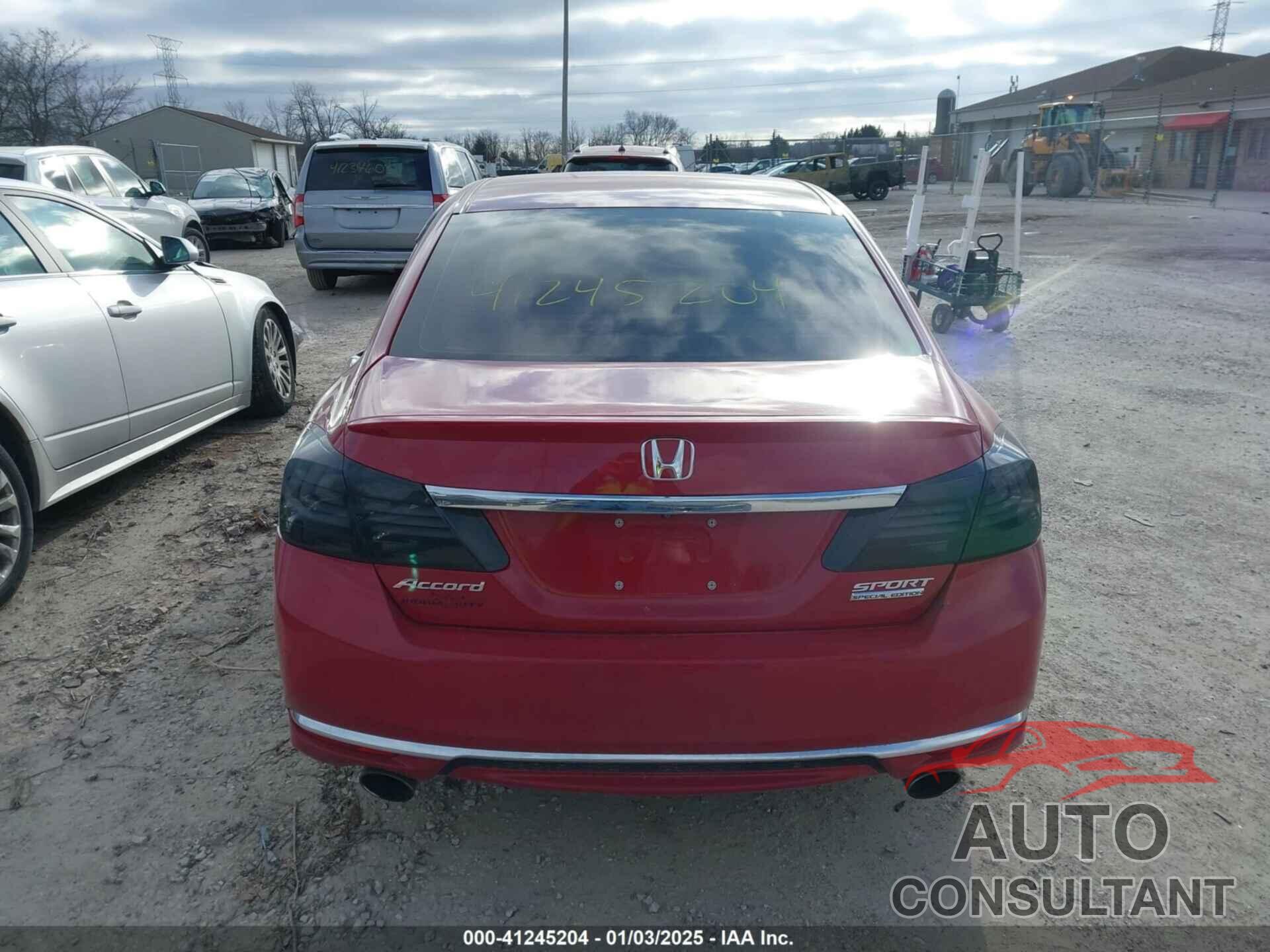 HONDA ACCORD 2017 - 1HGCR2F12HA258090