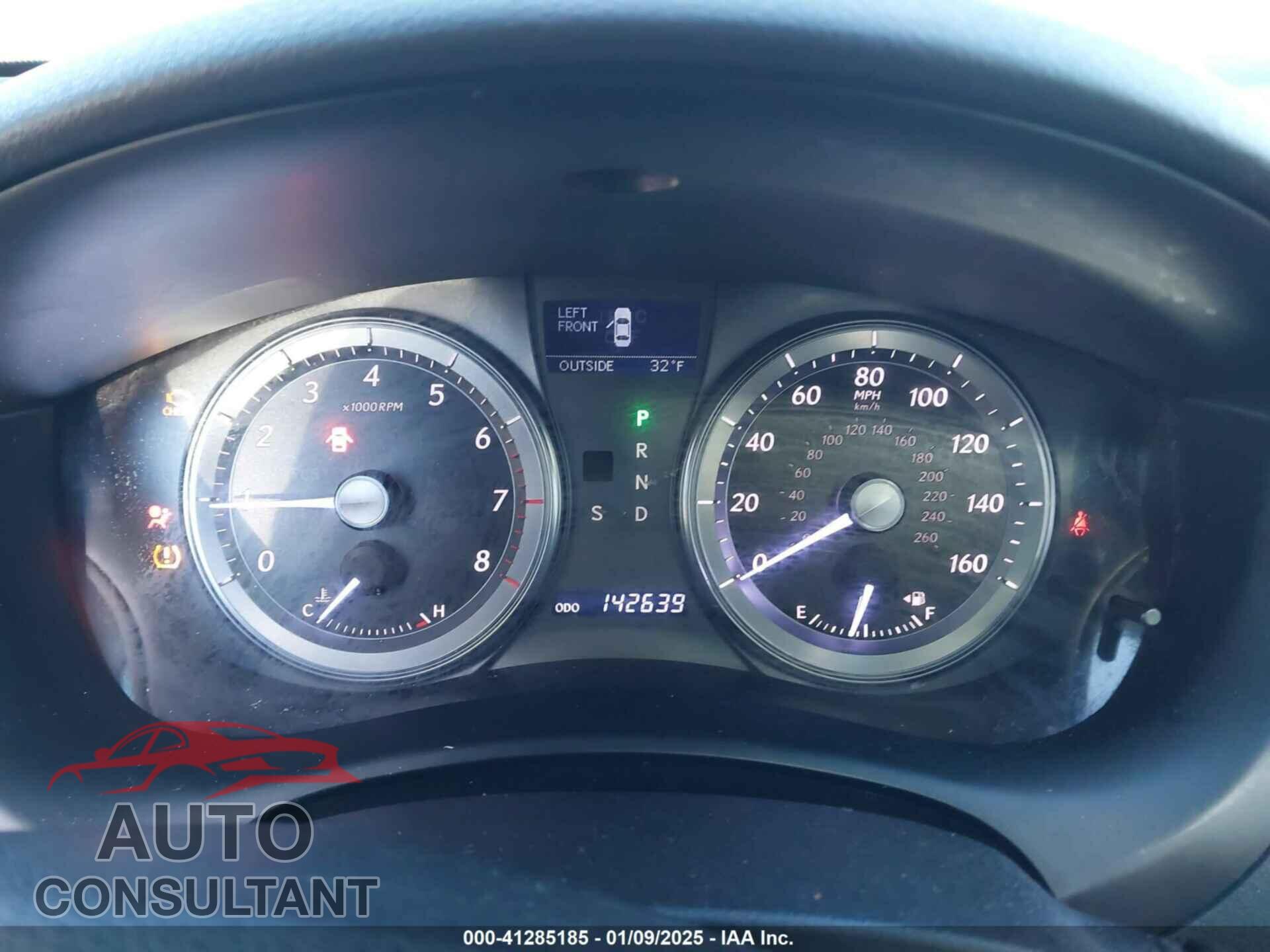LEXUS ES 350 2012 - JTHBK1EG3C2484591